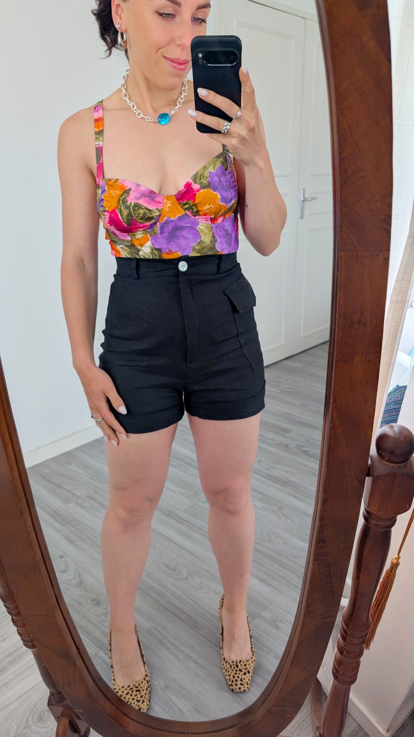 Short lin taille 34