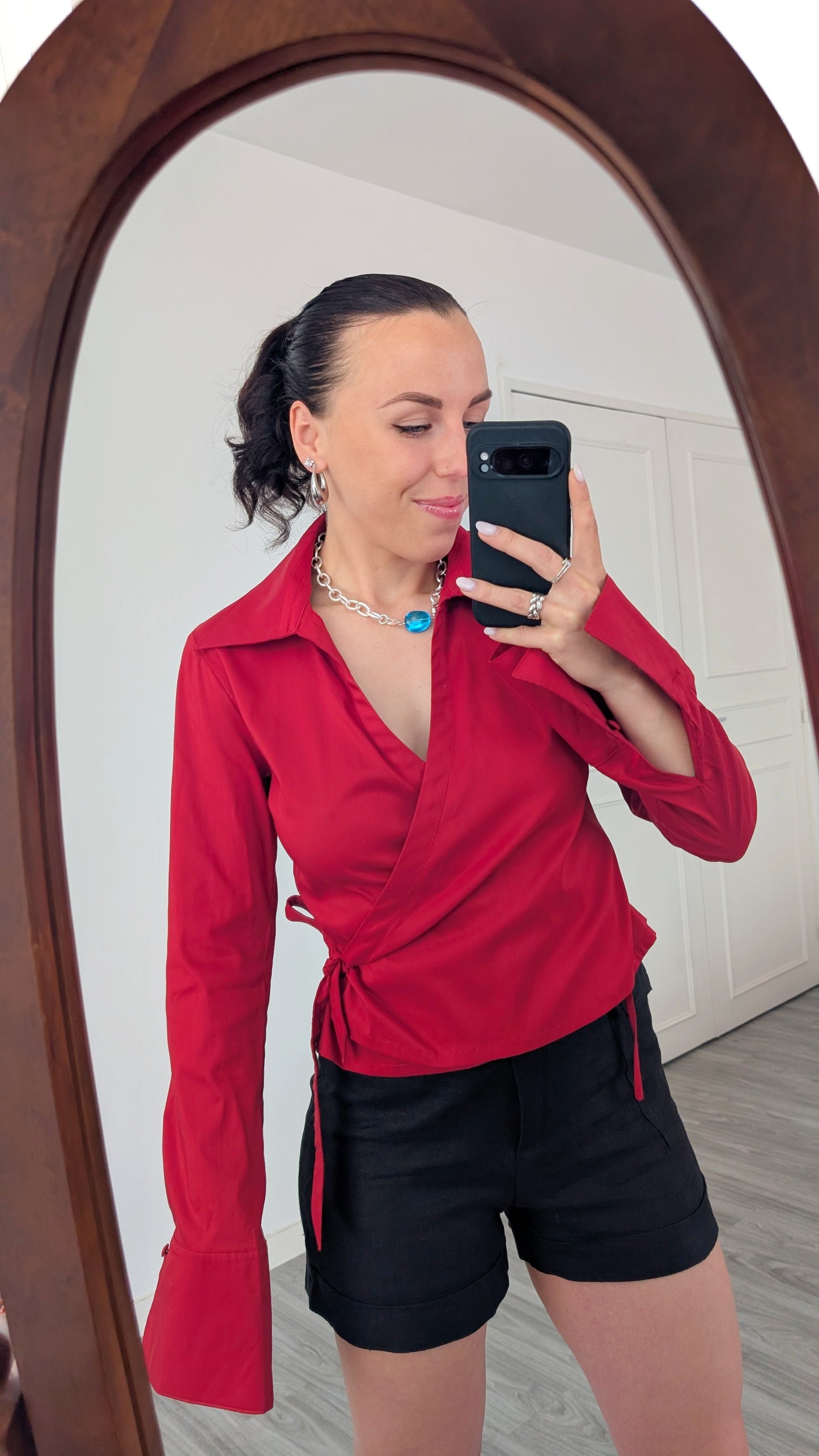 Chemise cache coeur taille 36