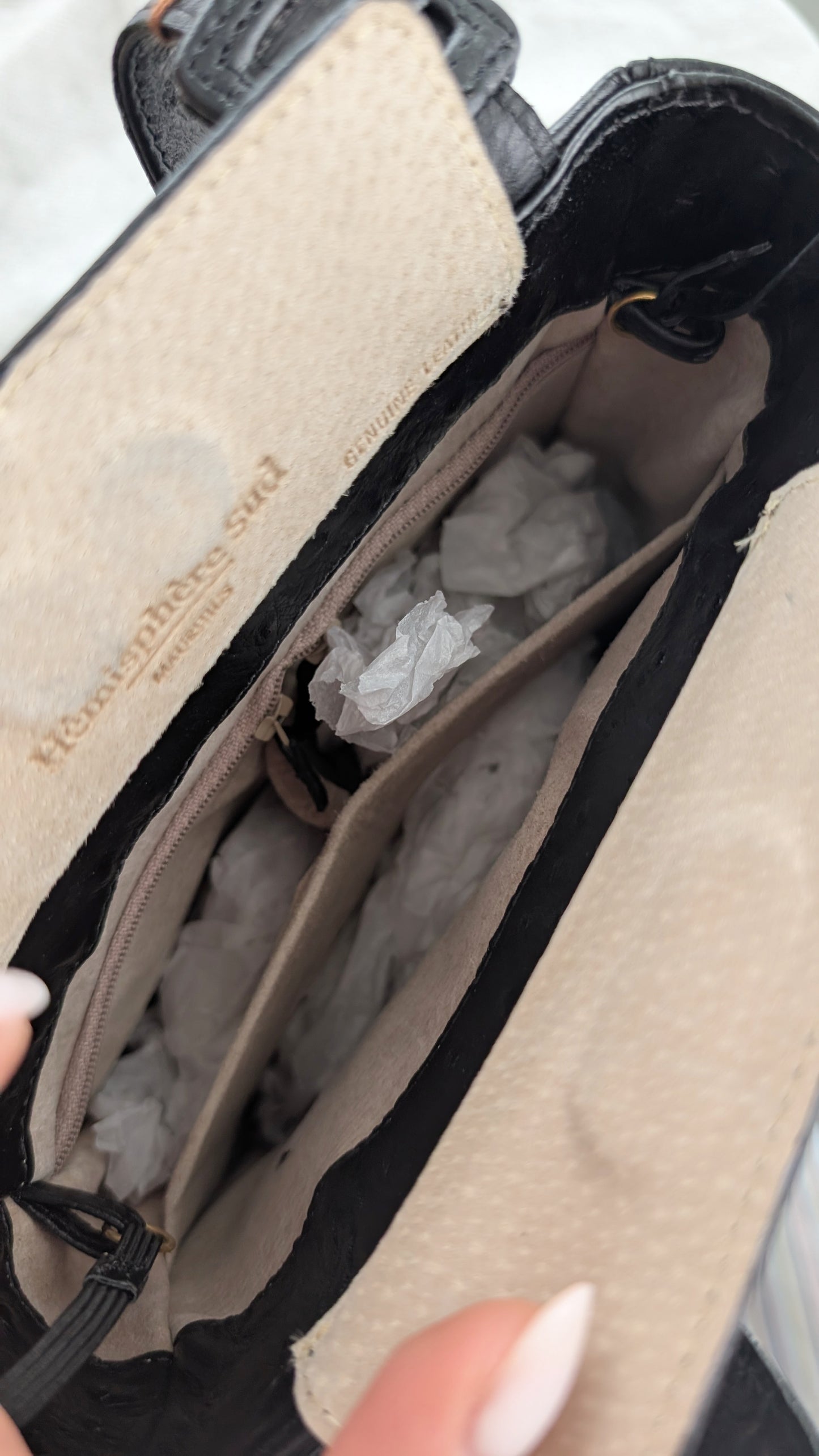 Sac cuir neuf destockage