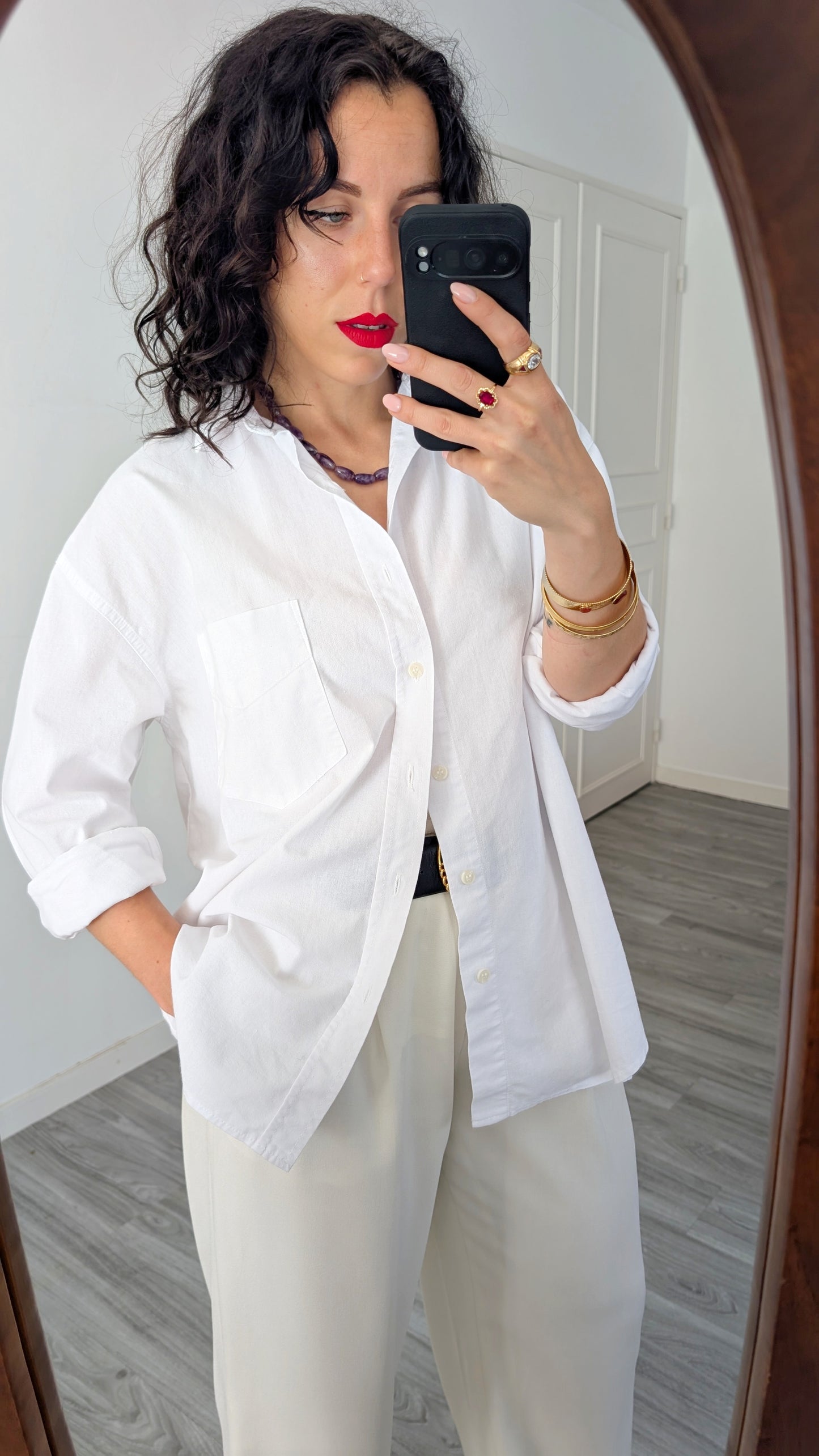 Chemise classique coton T40-42