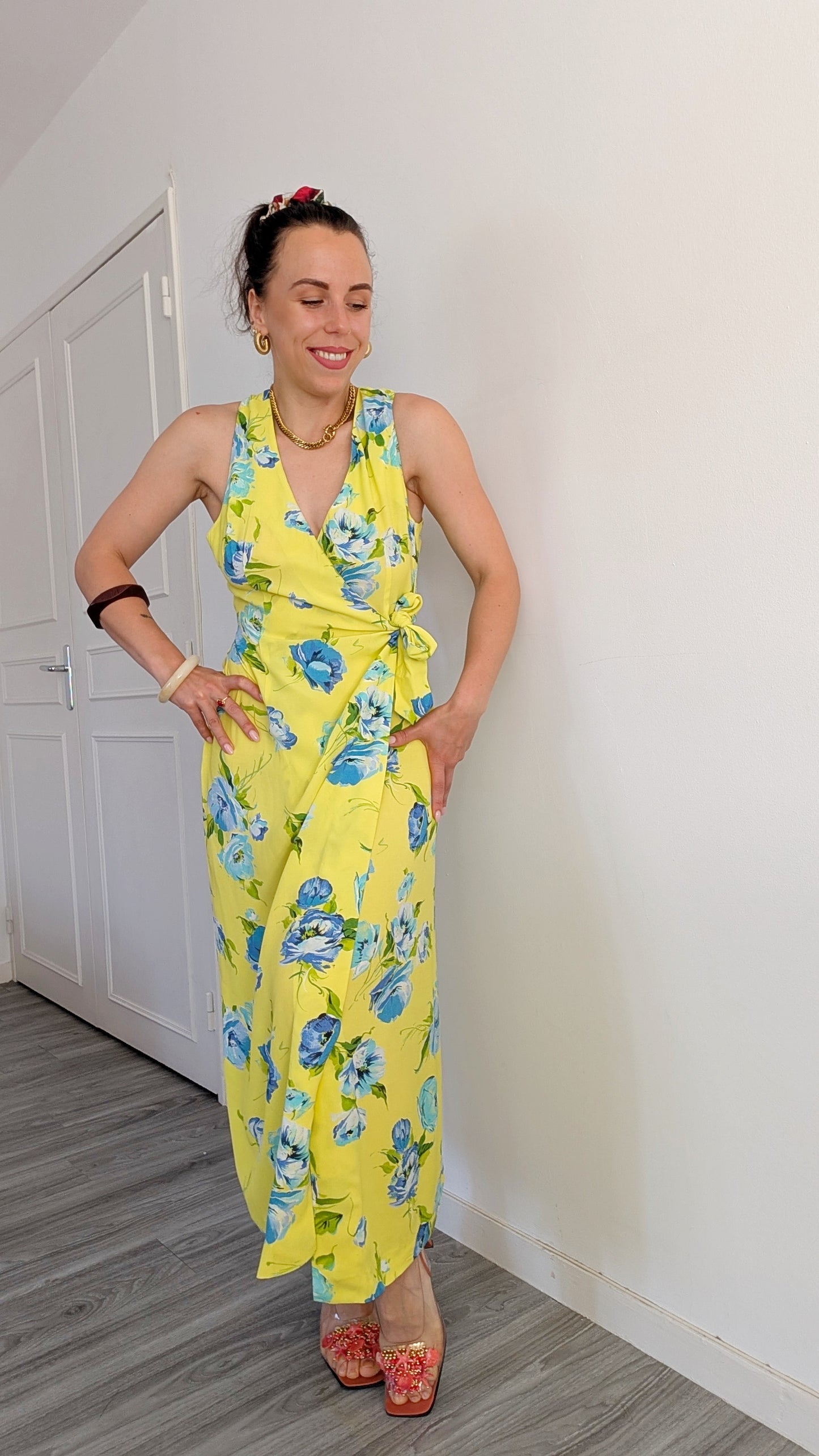 Robe 90s viscose T36-38