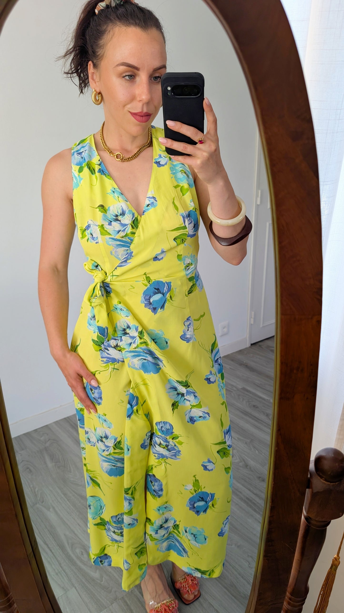 Robe 90s viscose T36-38