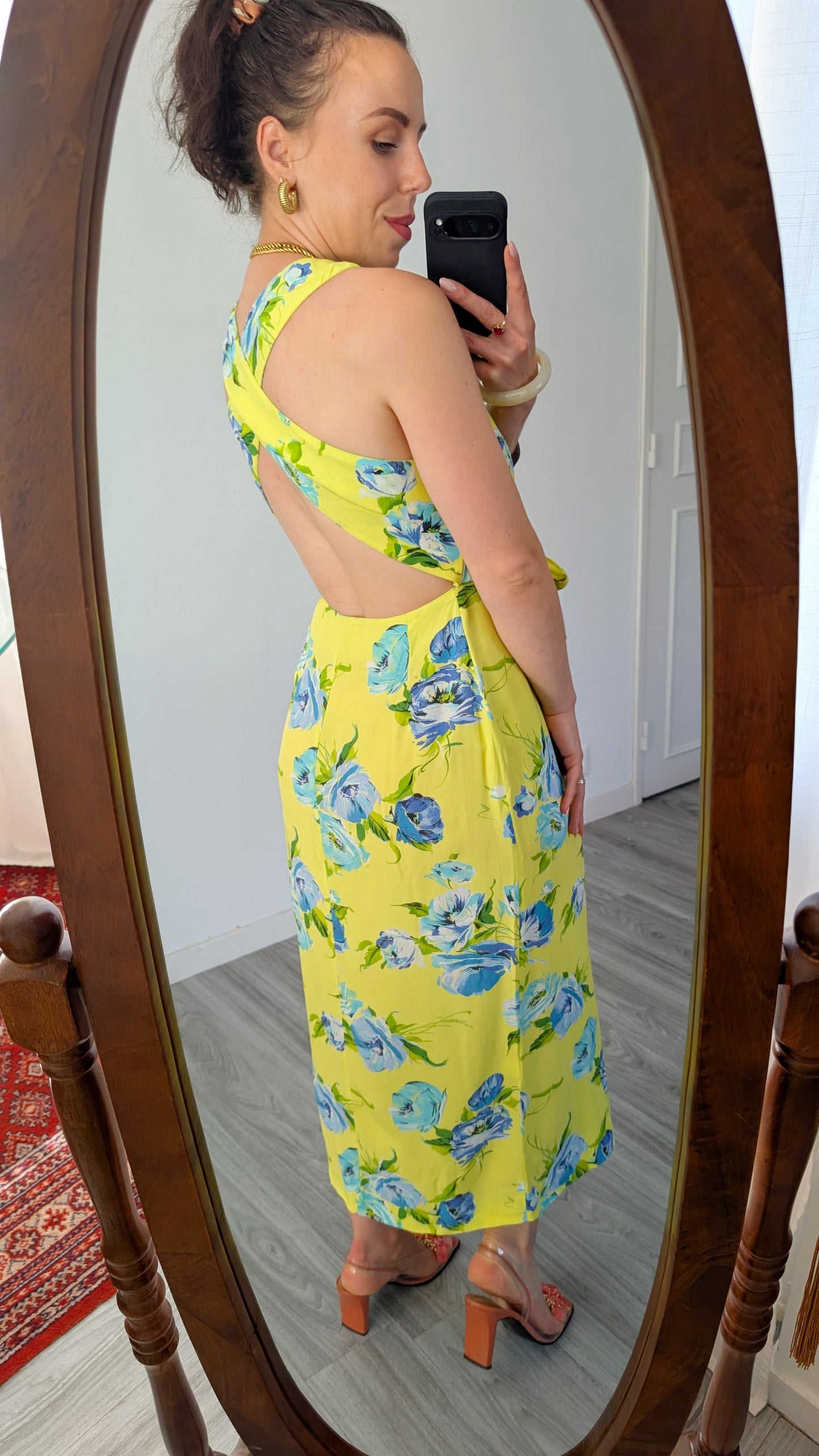 Robe 90s viscose T36-38