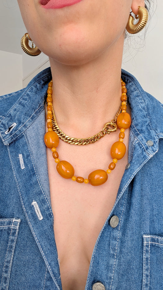 Collier perles