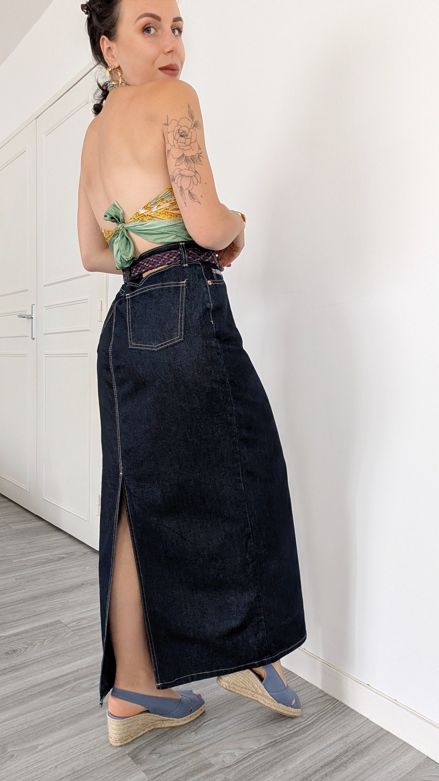 Jupe denim T38