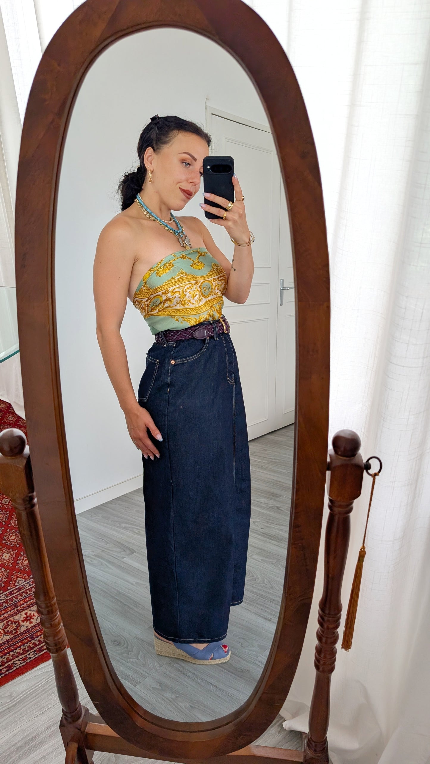 Jupe denim T38