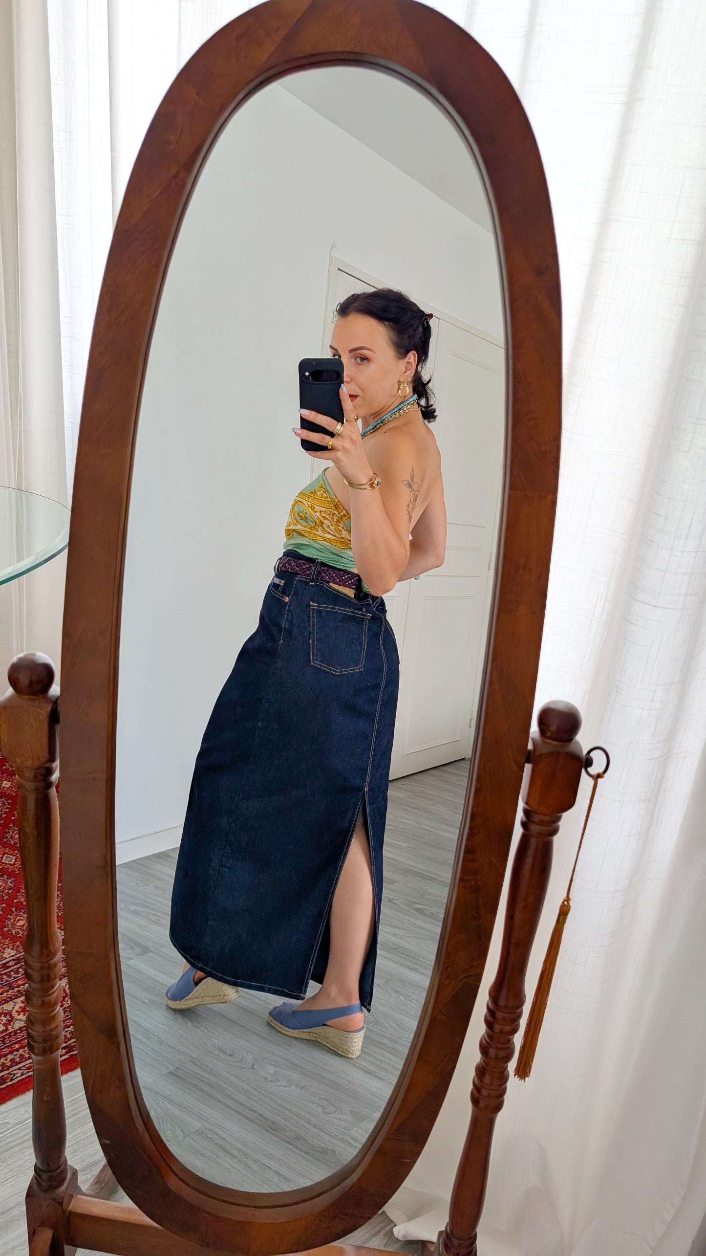 Jupe denim T38