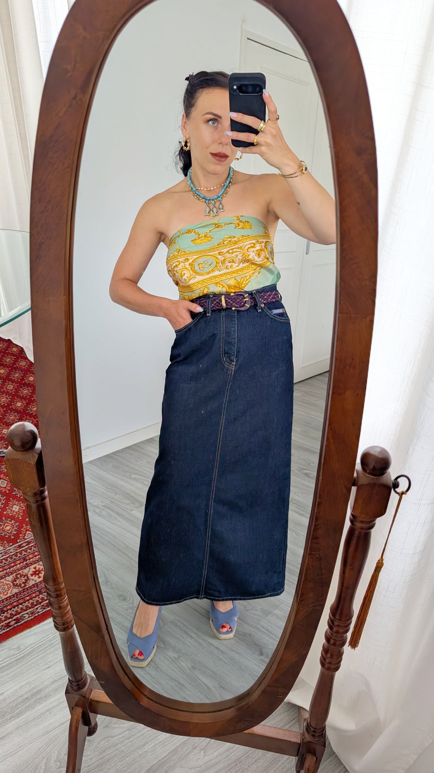 Jupe denim T38