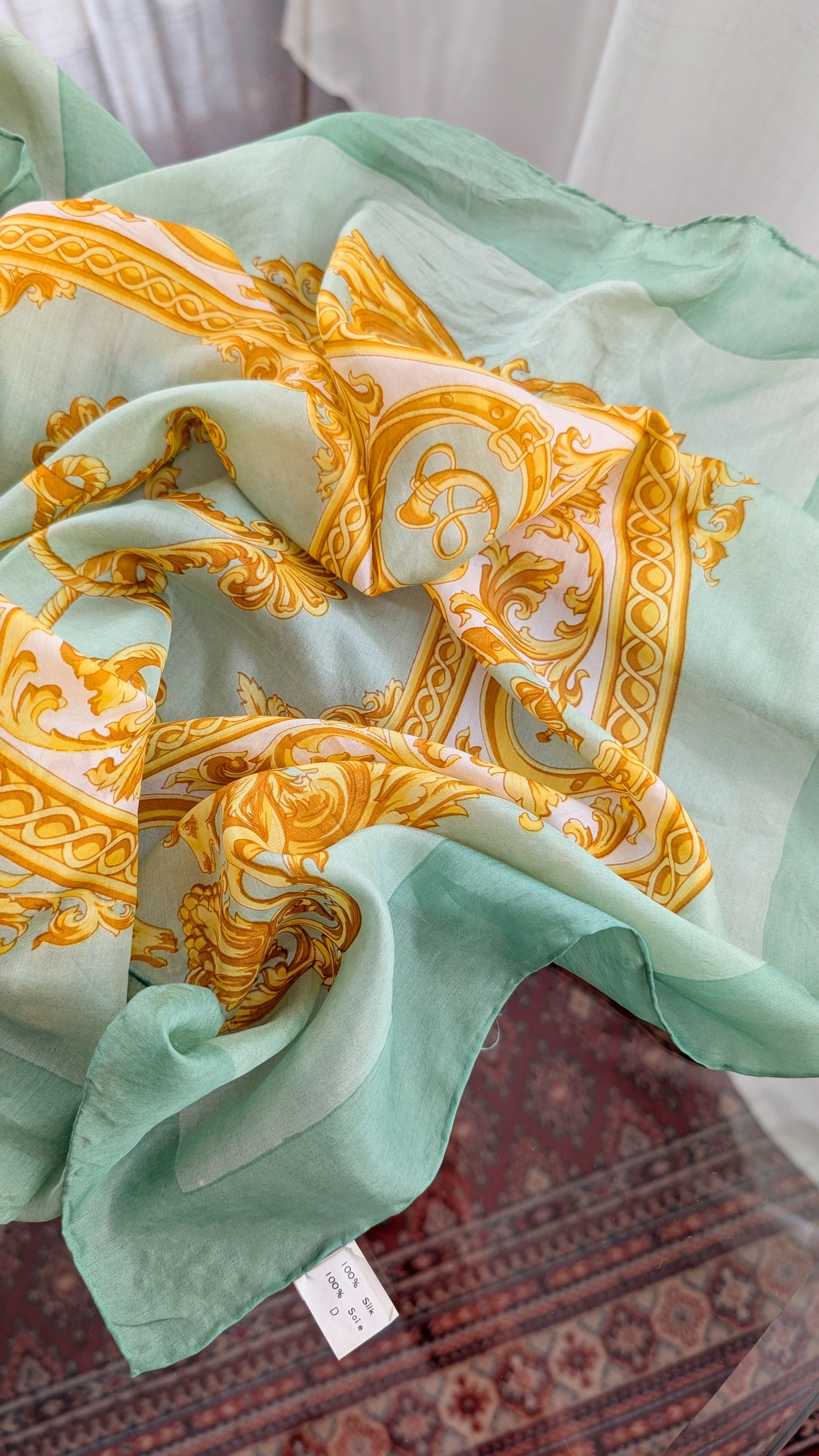 Foulard soie