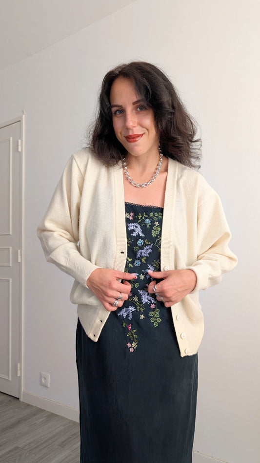 Cardigan 100% laine T40-42
