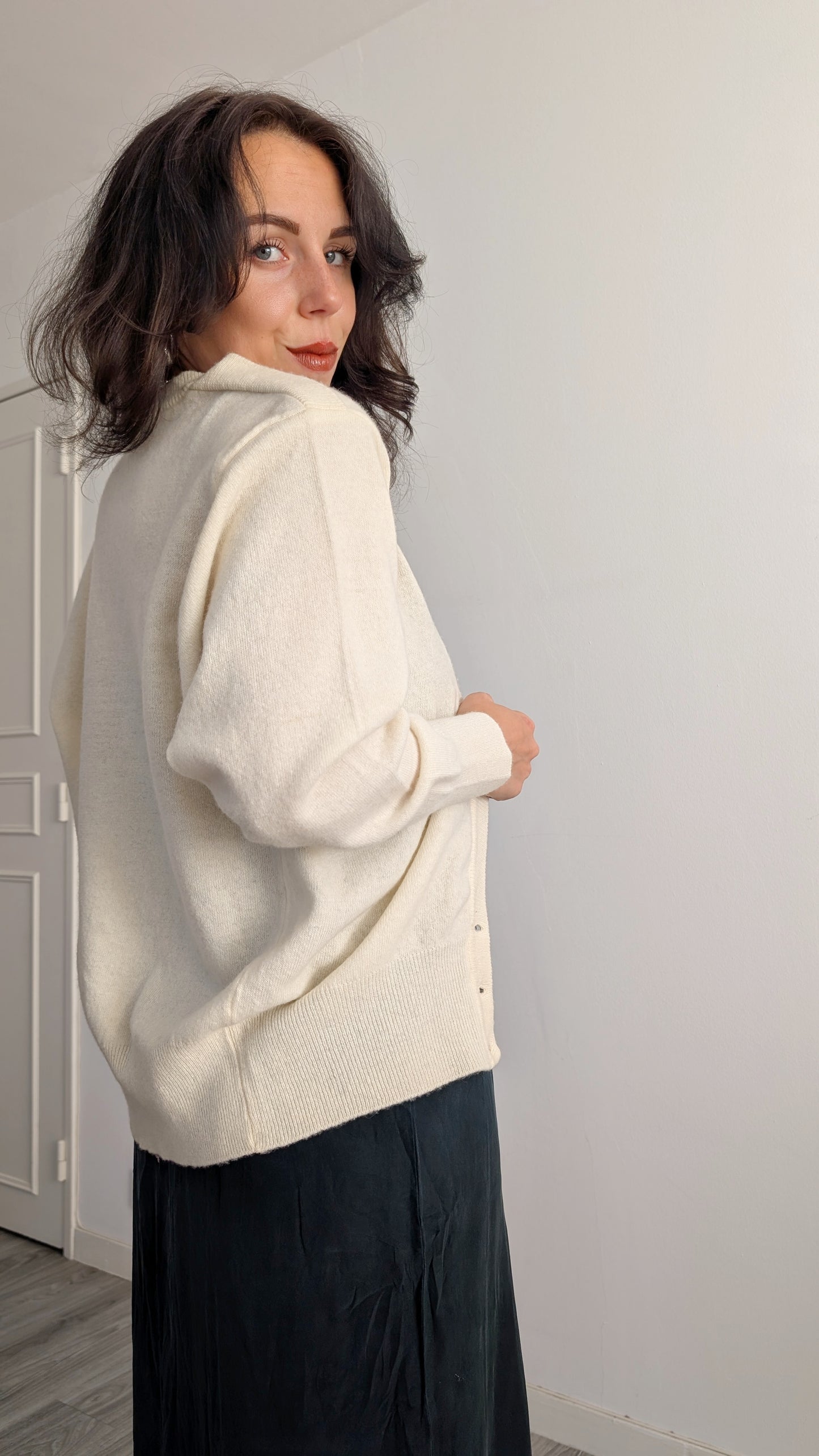 Cardigan 100% laine T40-42