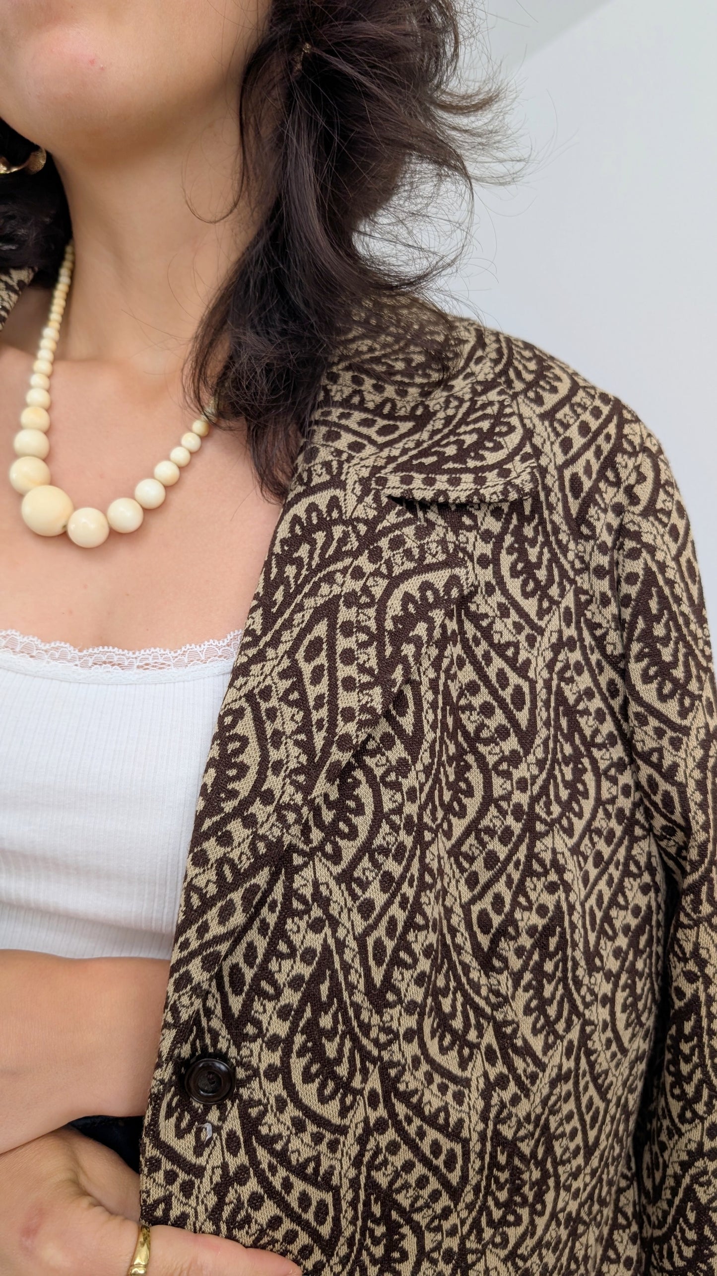 Blazer/veste laine 1970 T40-42
