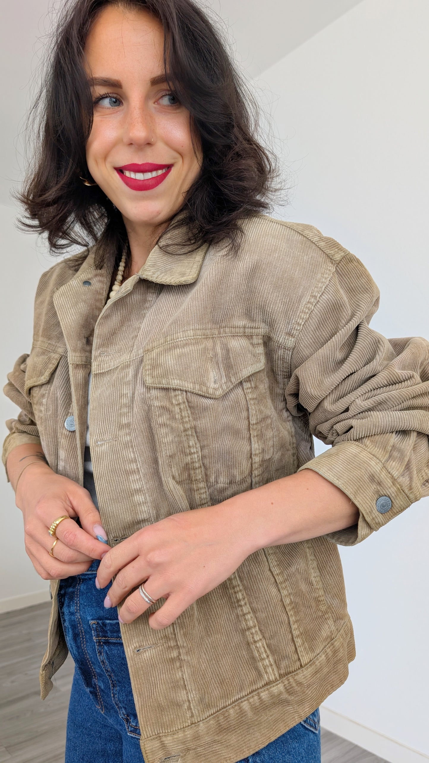 Veste velours Buffalo T40-42