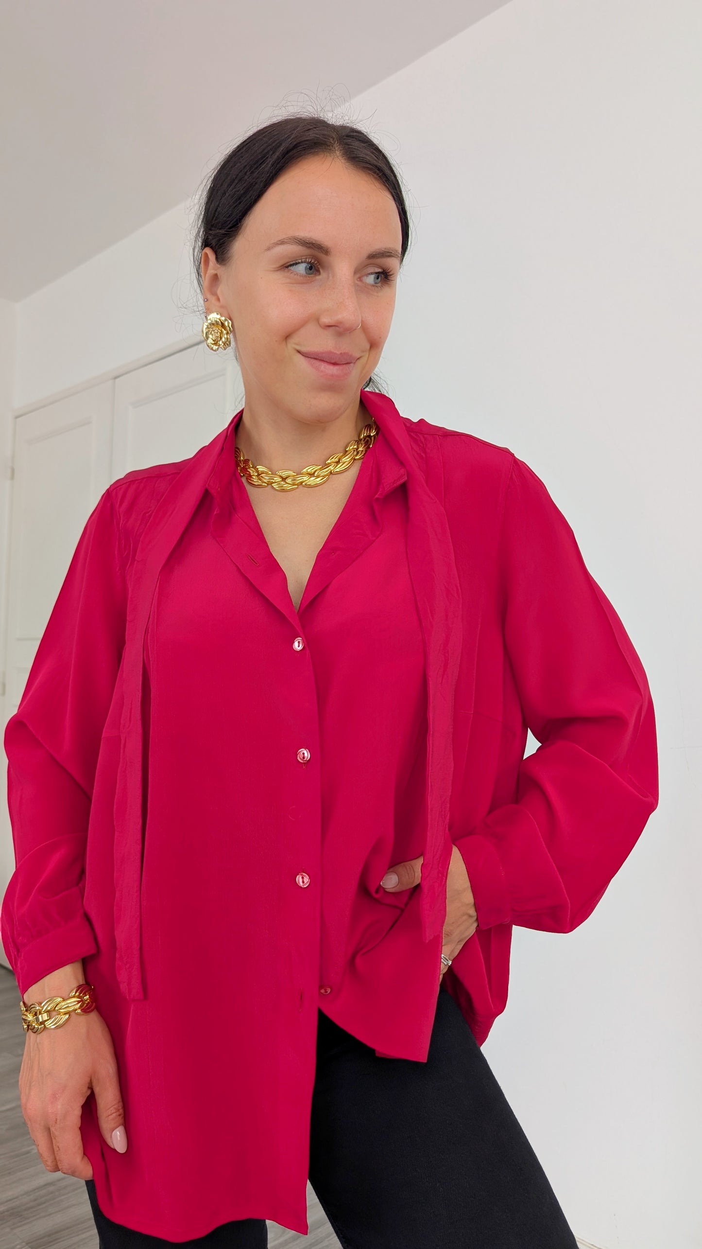 Blouse italienne soie T40-42