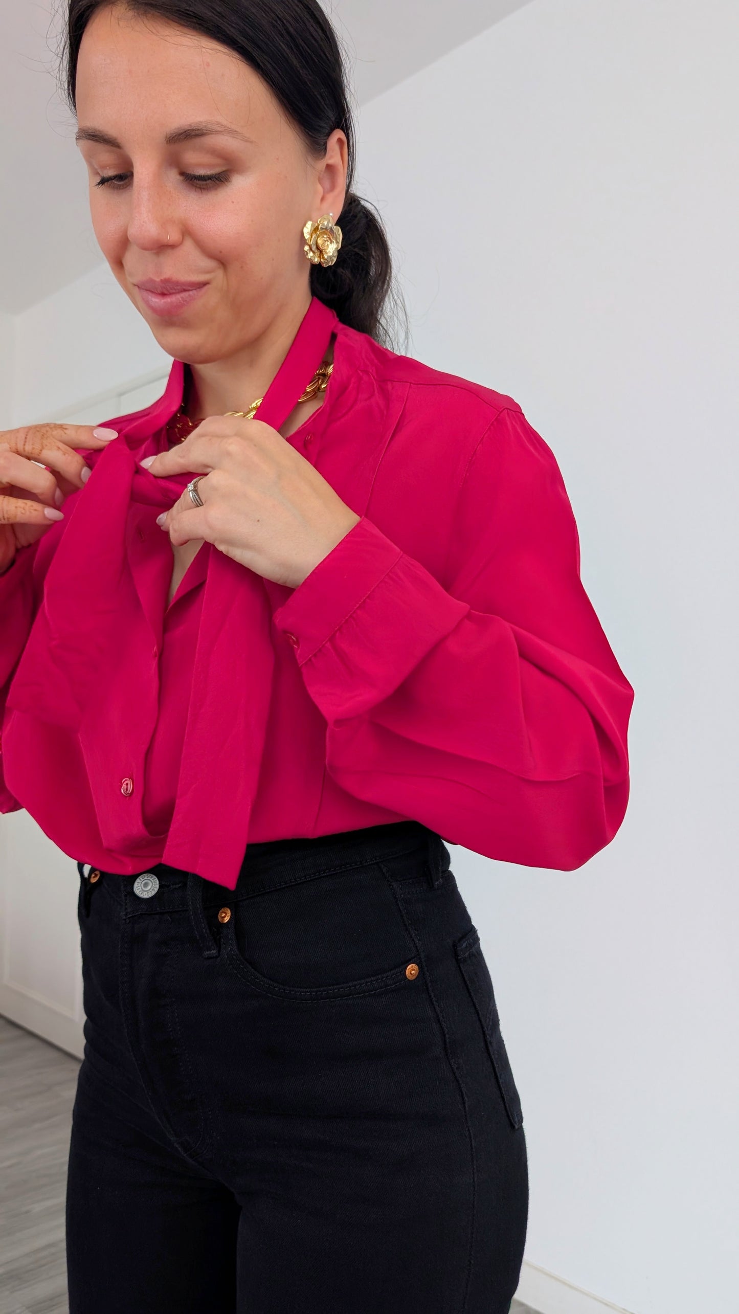 Blouse italienne soie T40-42