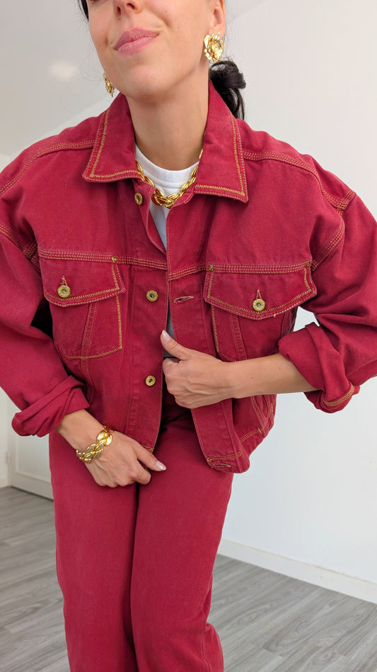 Ensemble denim 1980 T36
