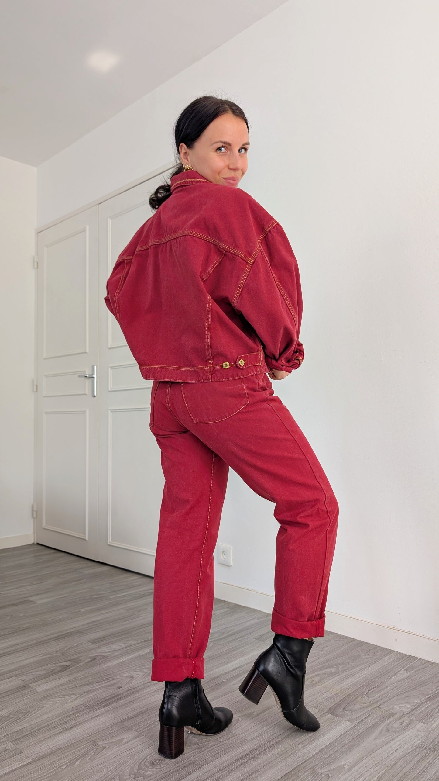 Ensemble denim 1980 T36