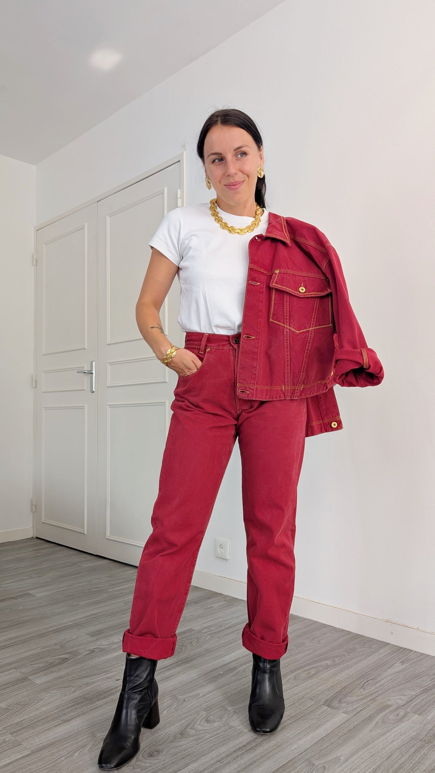 Ensemble denim 1980 T36