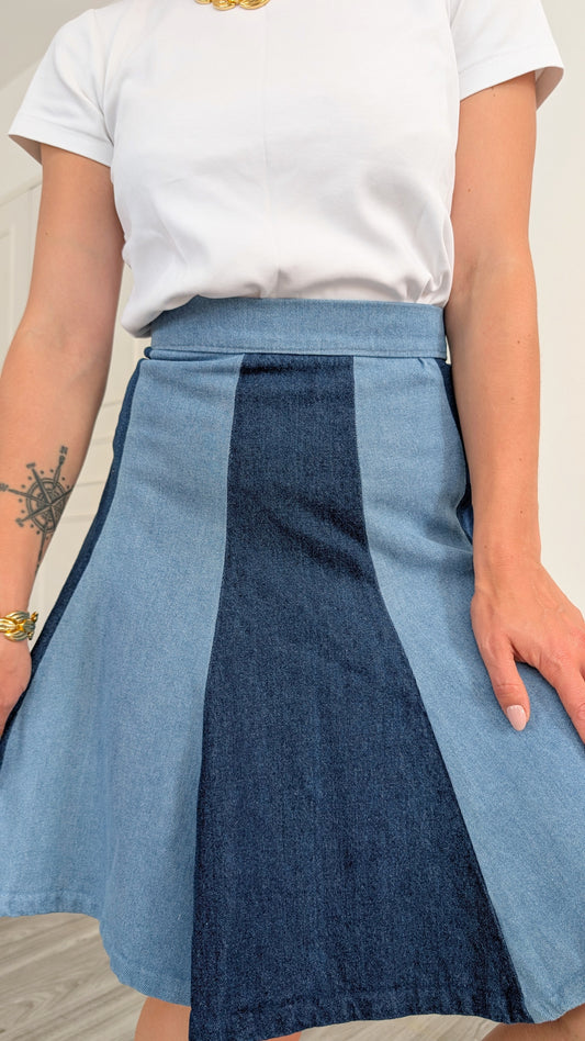 Jupe denim 1970 T34