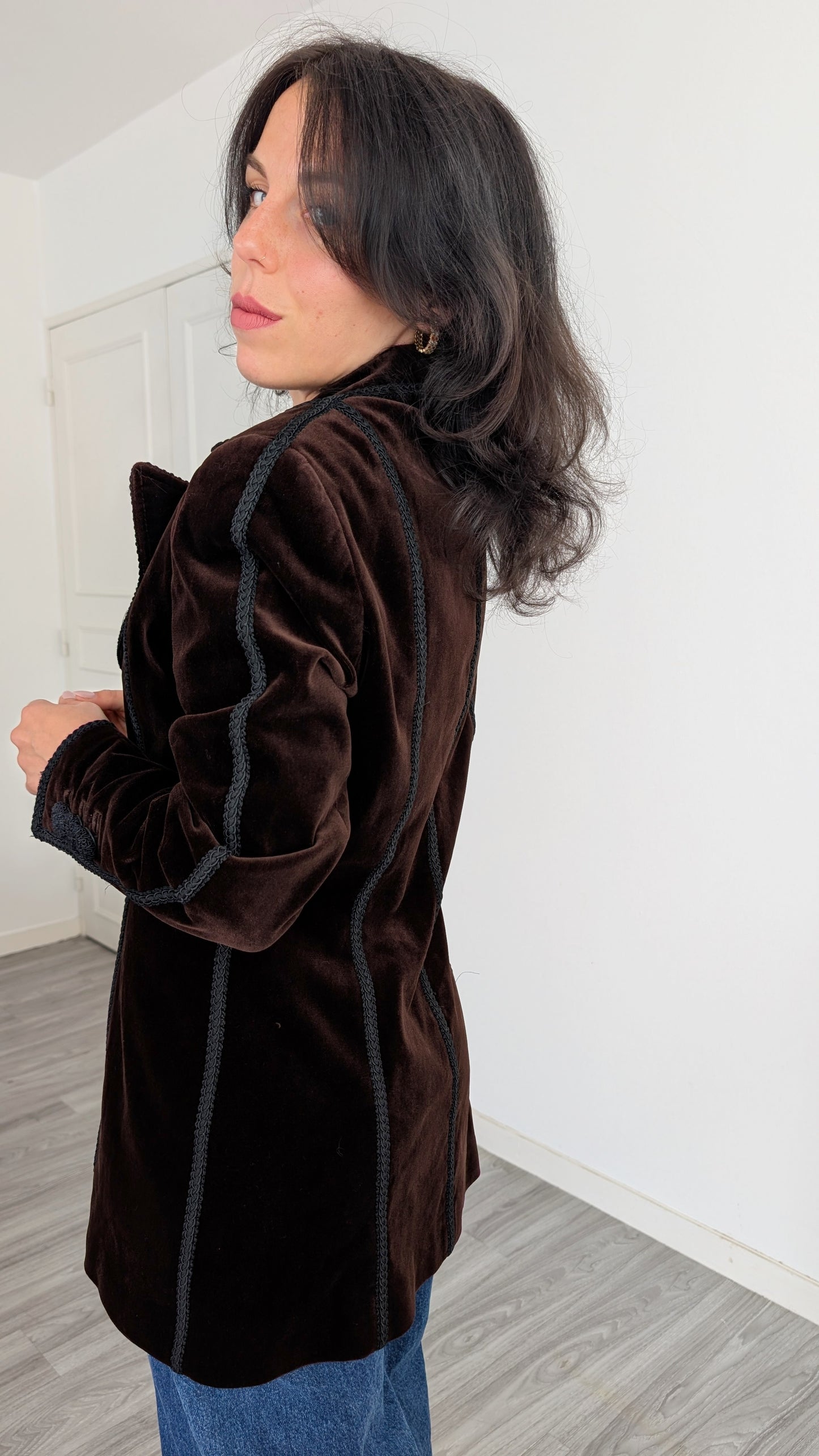 Blazer velours T38