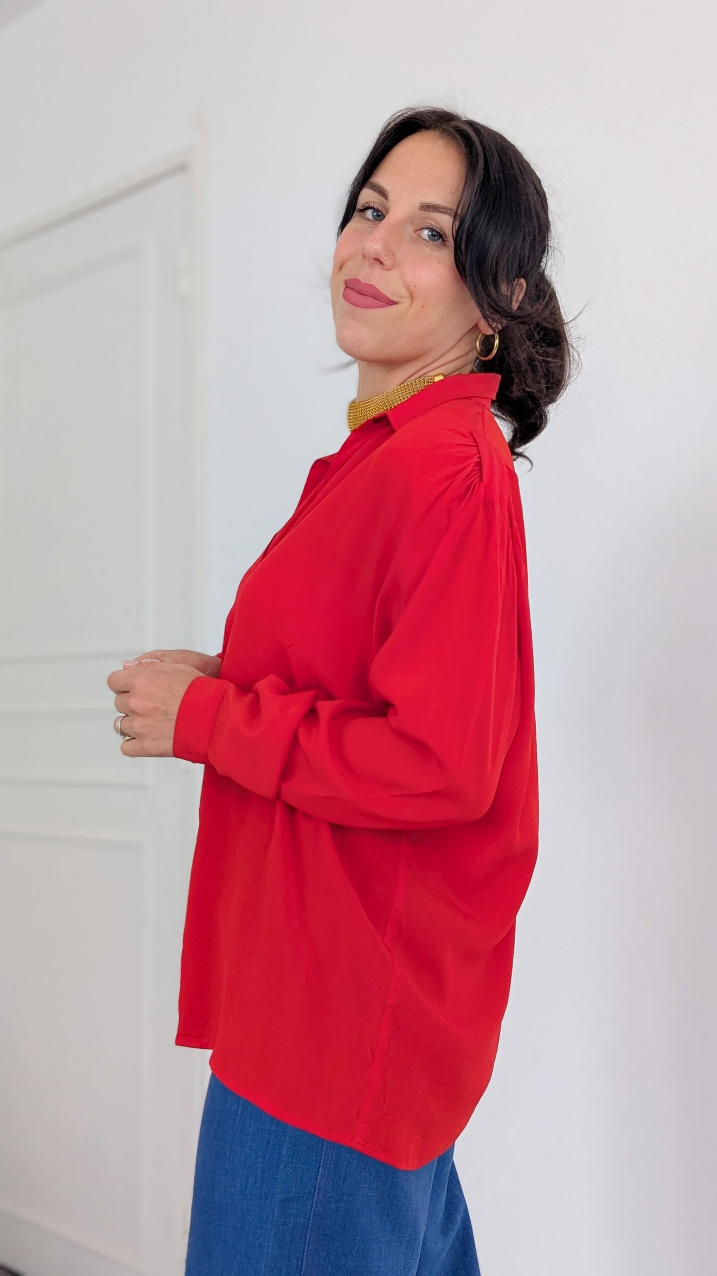 Blouse soie Christian Dior T42-44