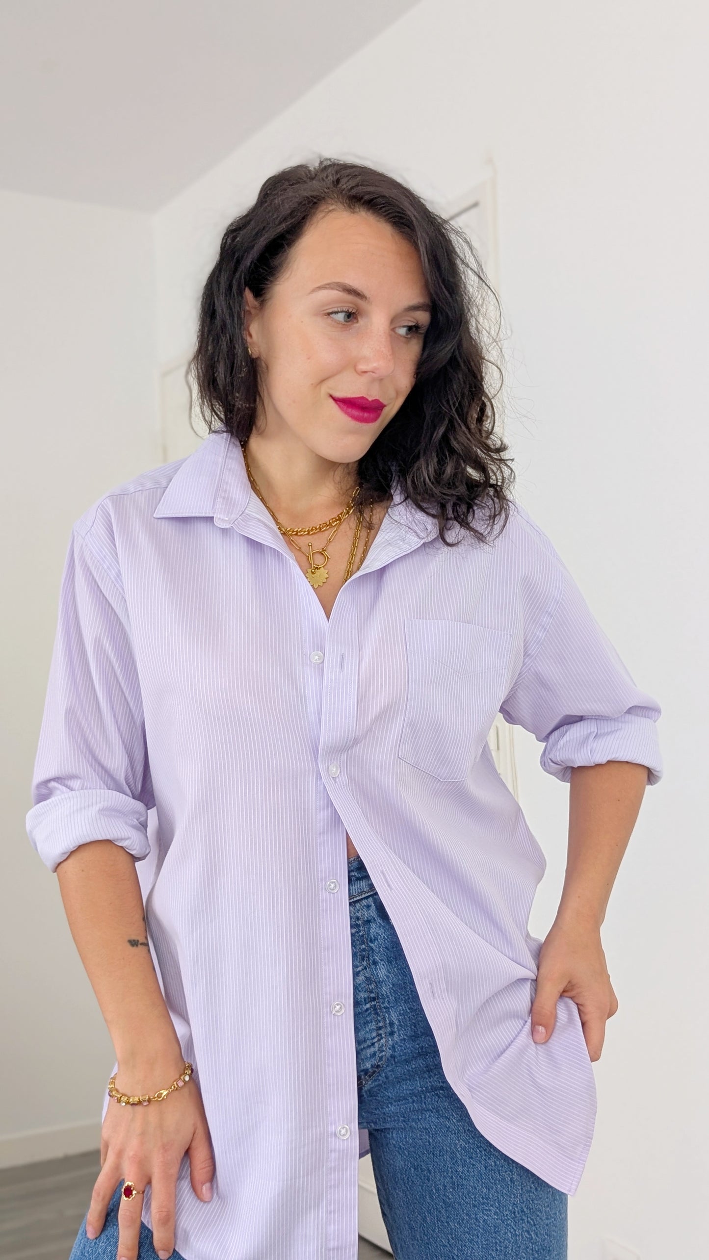 Chemise rayée coton du 34 au 44