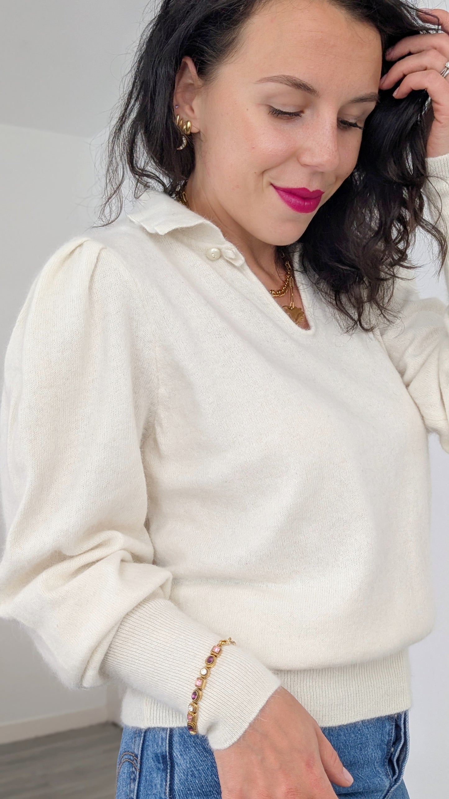Pull angora et laine T40-42