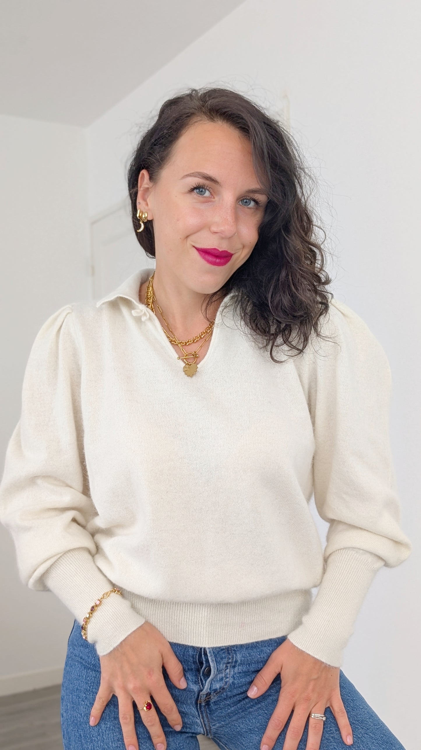 Pull angora et laine T40-42