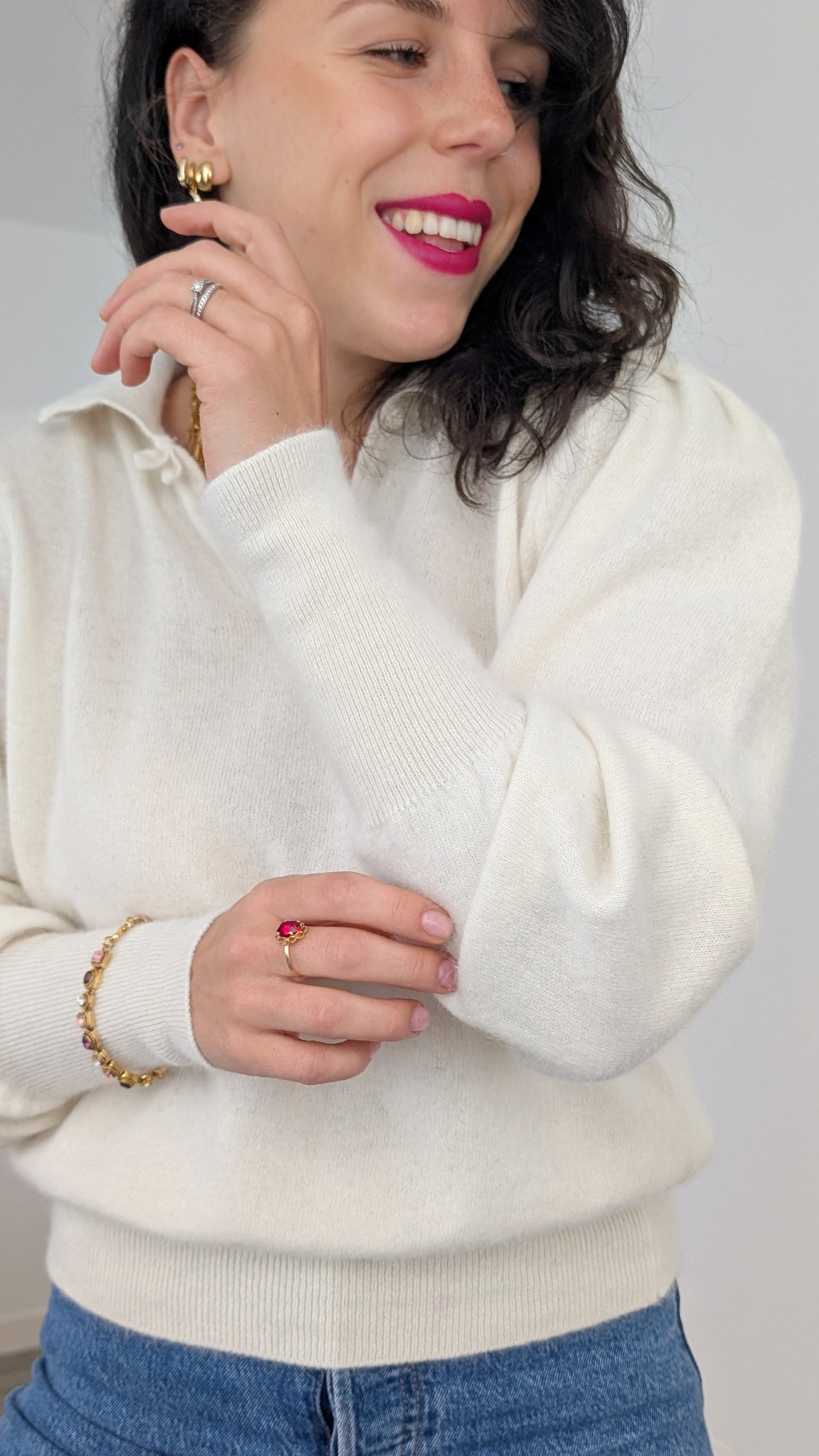 Pull angora et laine T40-42