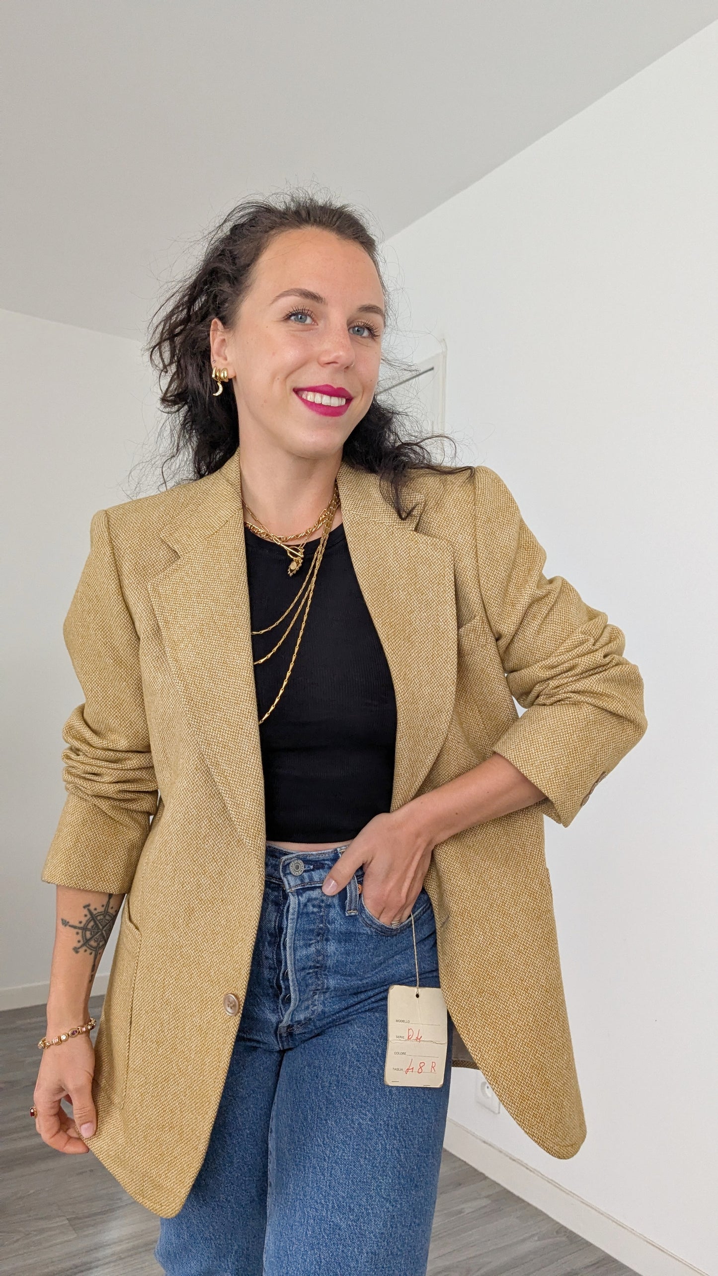 Blazer laine 1970 T38-40