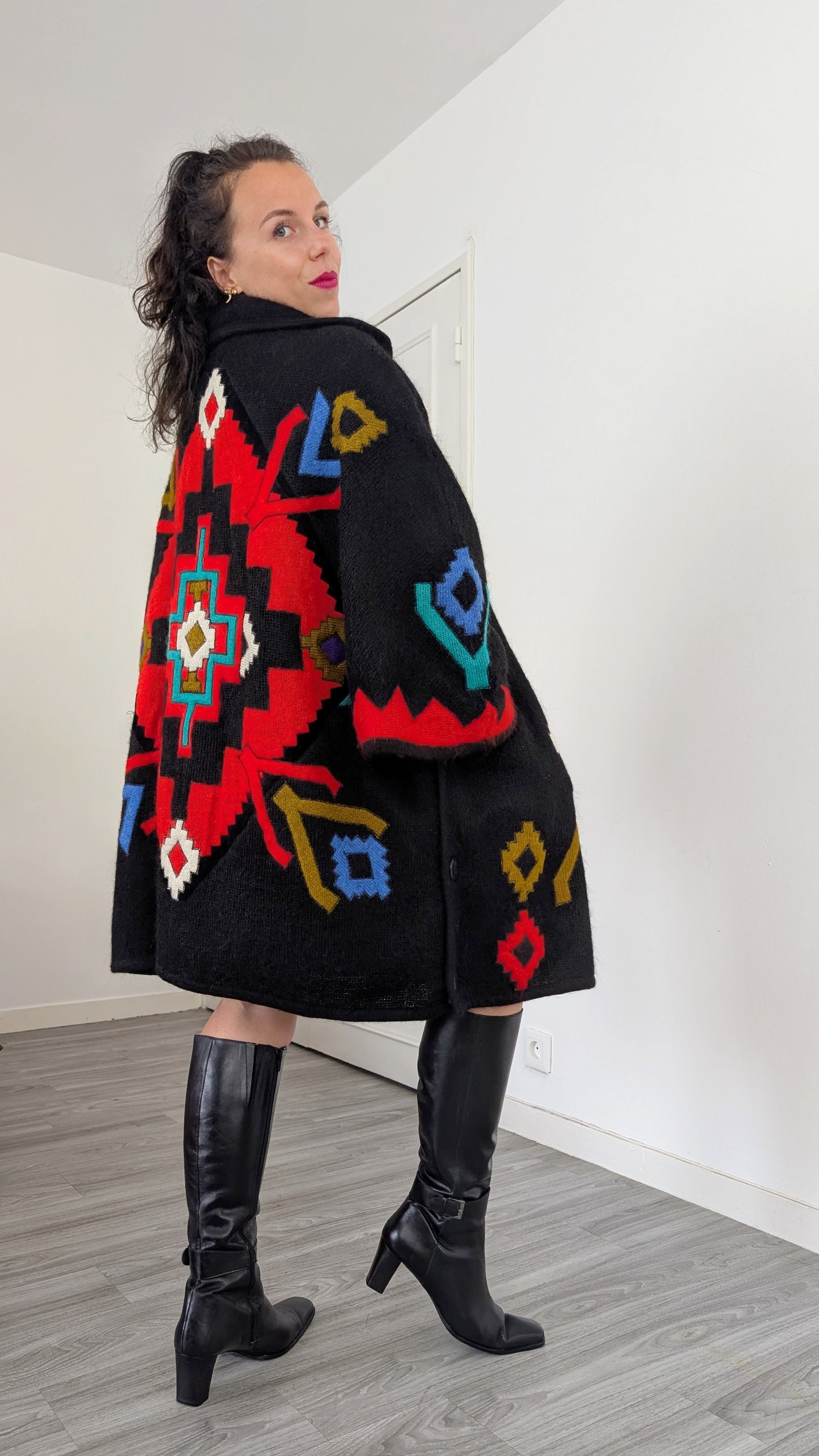 Cardigan superkid mohair taille unique