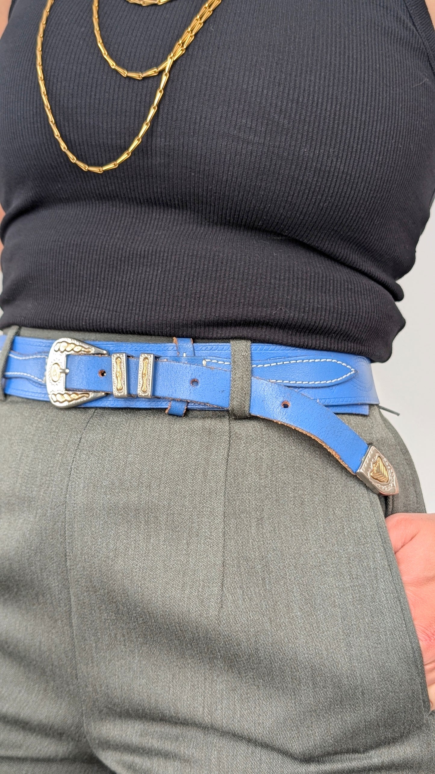 Ceinture western cuir T36