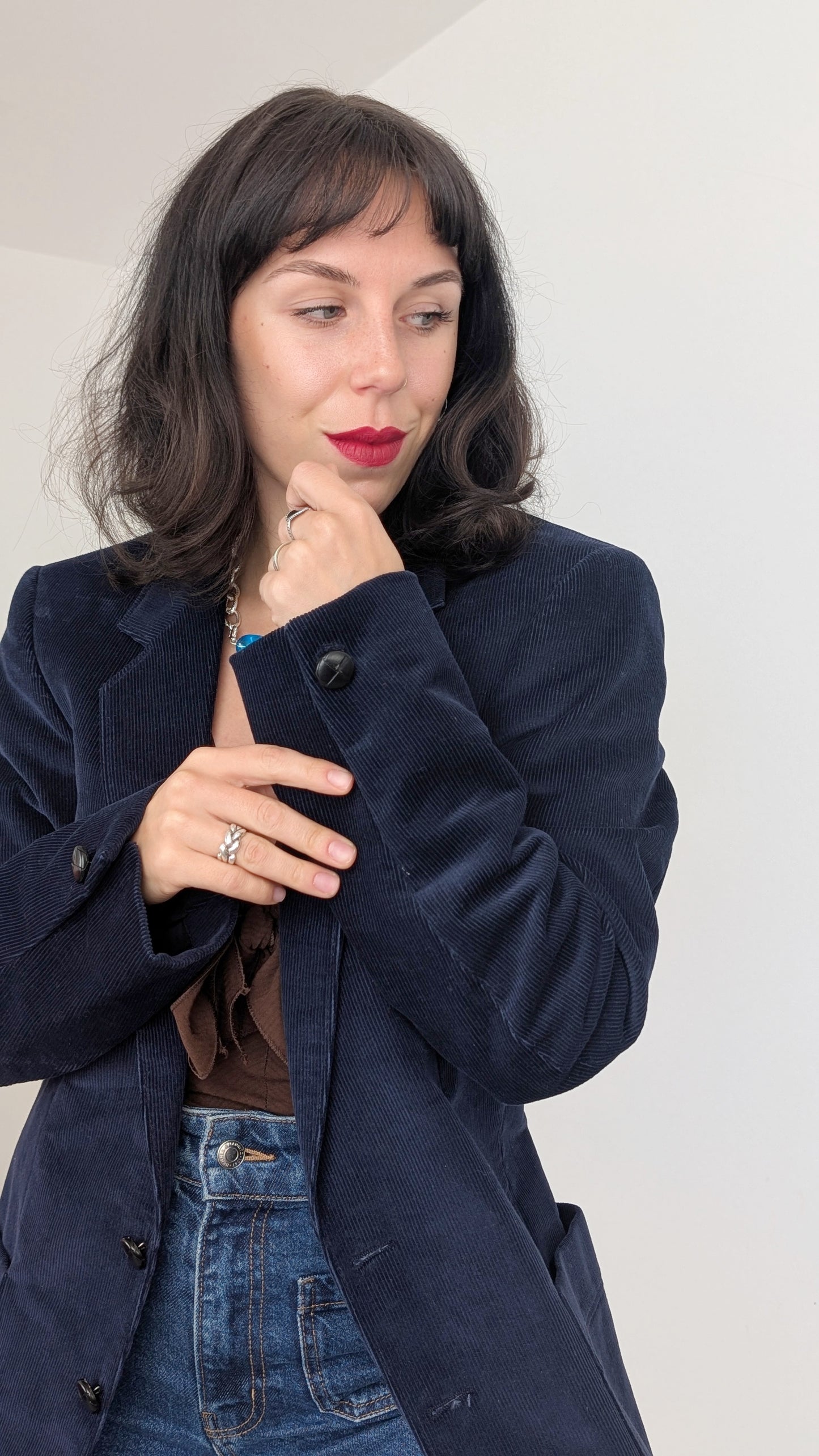 Blazer masculin velours de coton T38