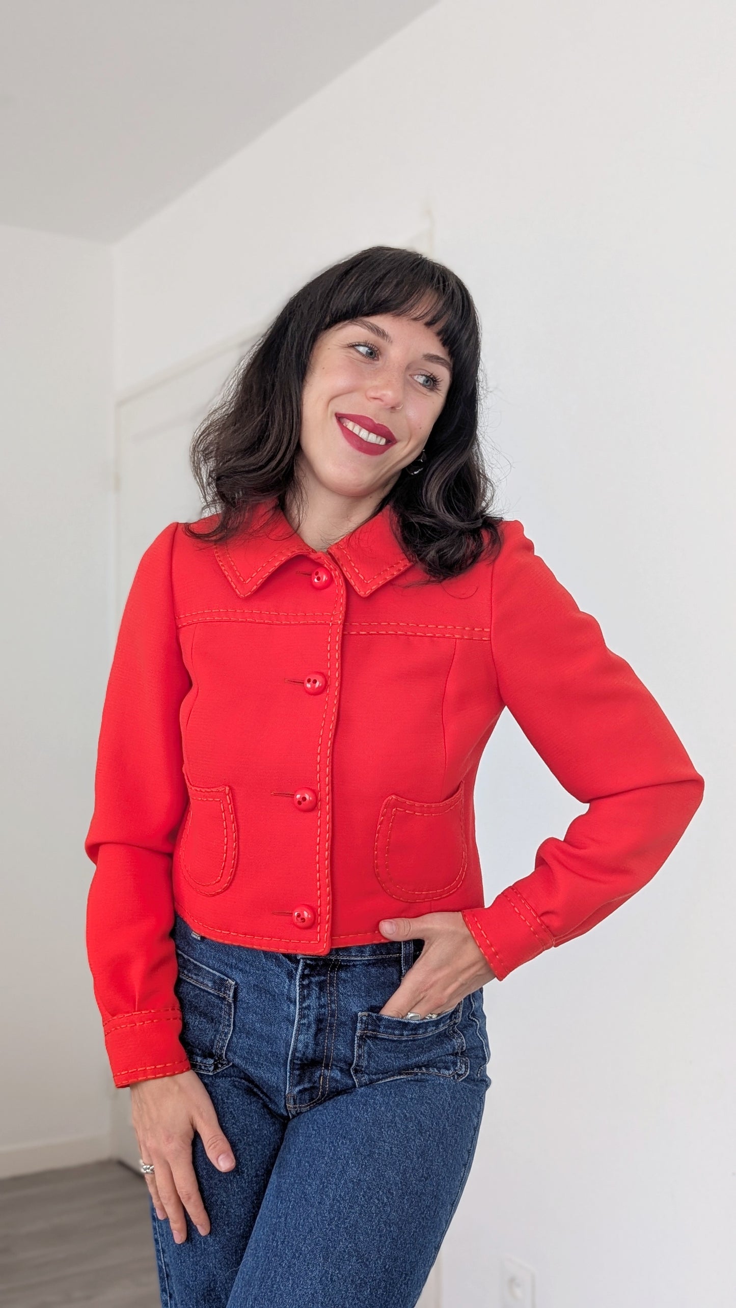 Veste laine 1960 T36