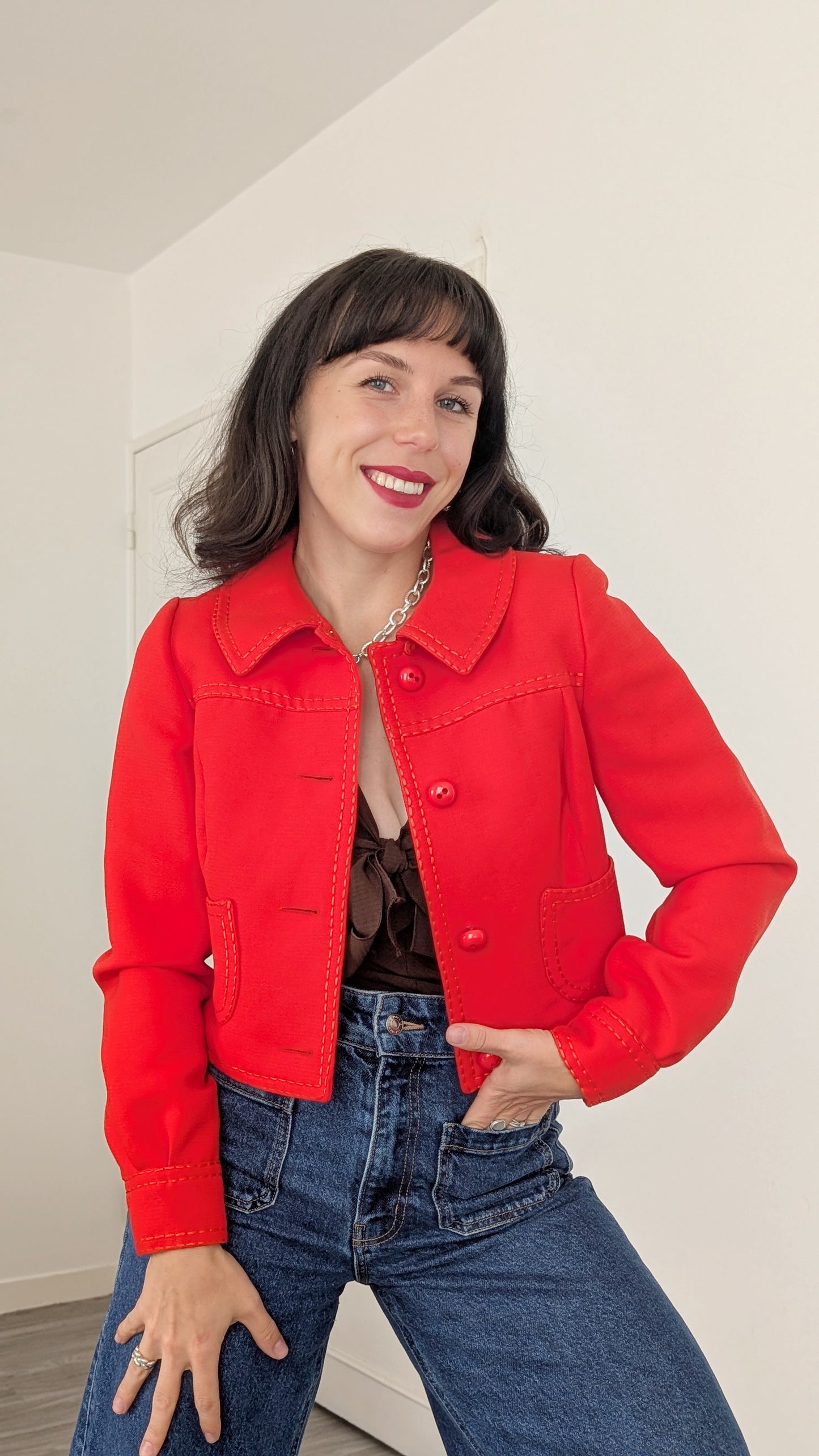 Veste laine 1960 T36
