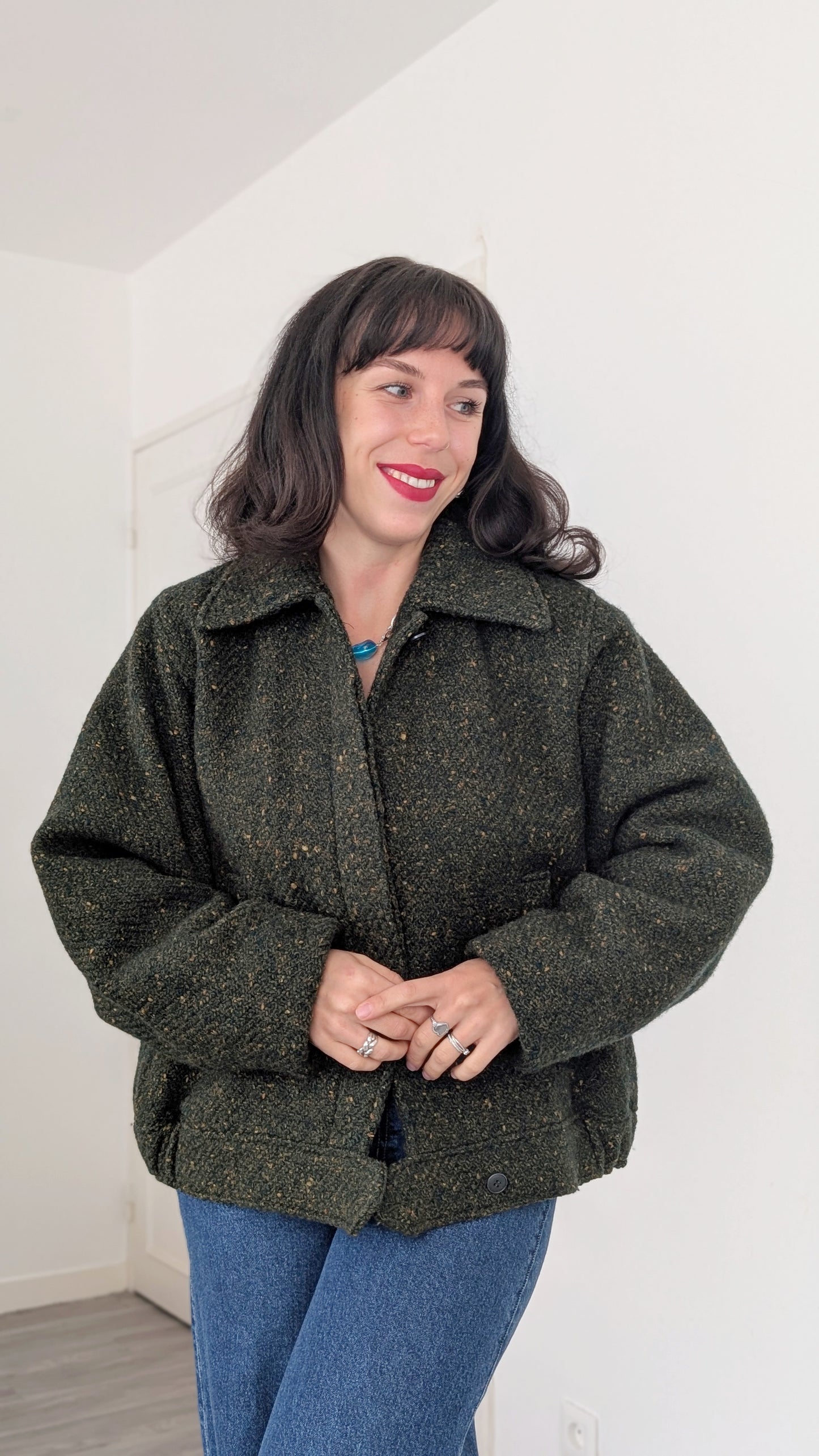 Blouson pure laine T40-42