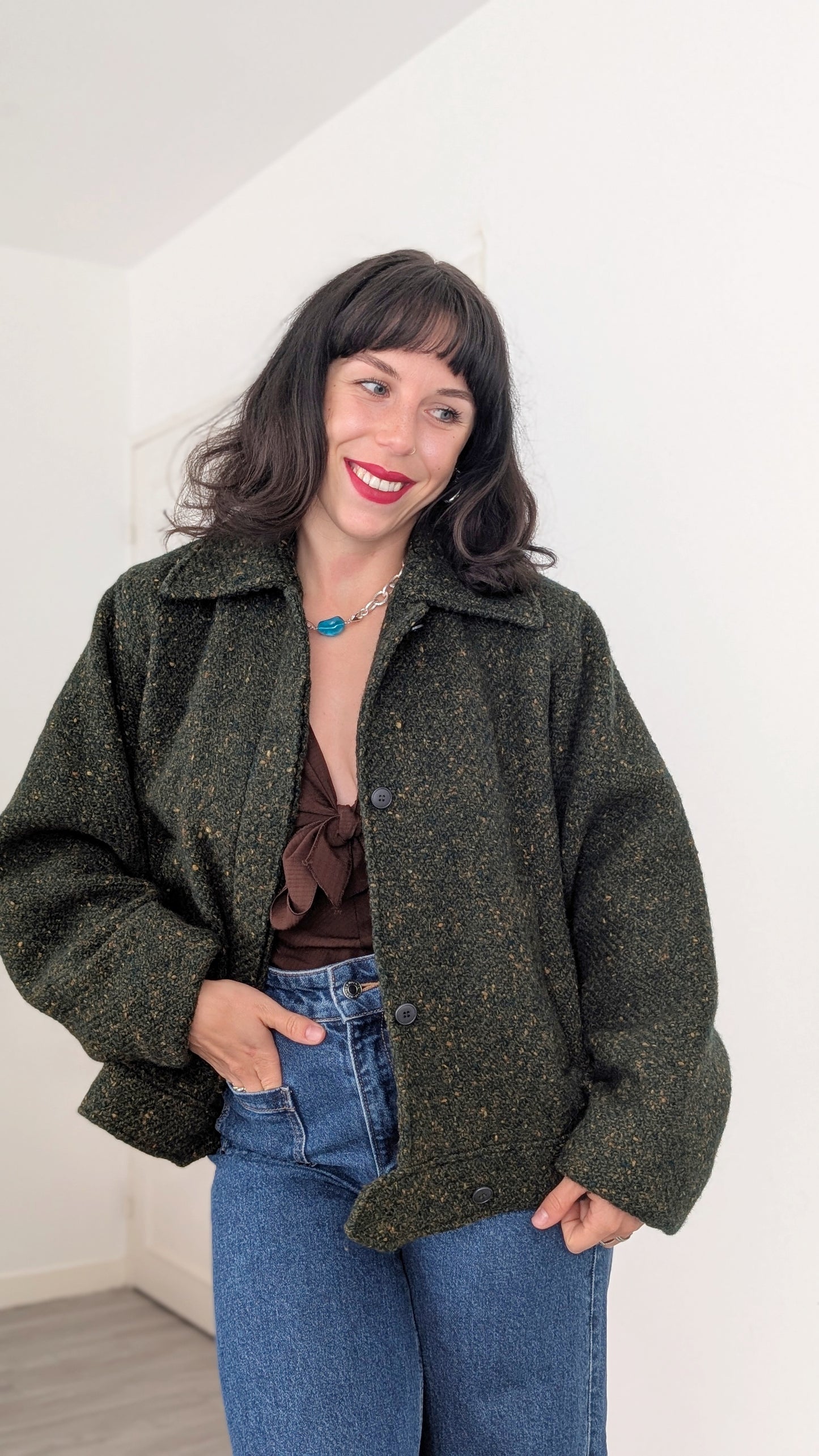 Blouson pure laine T40-42