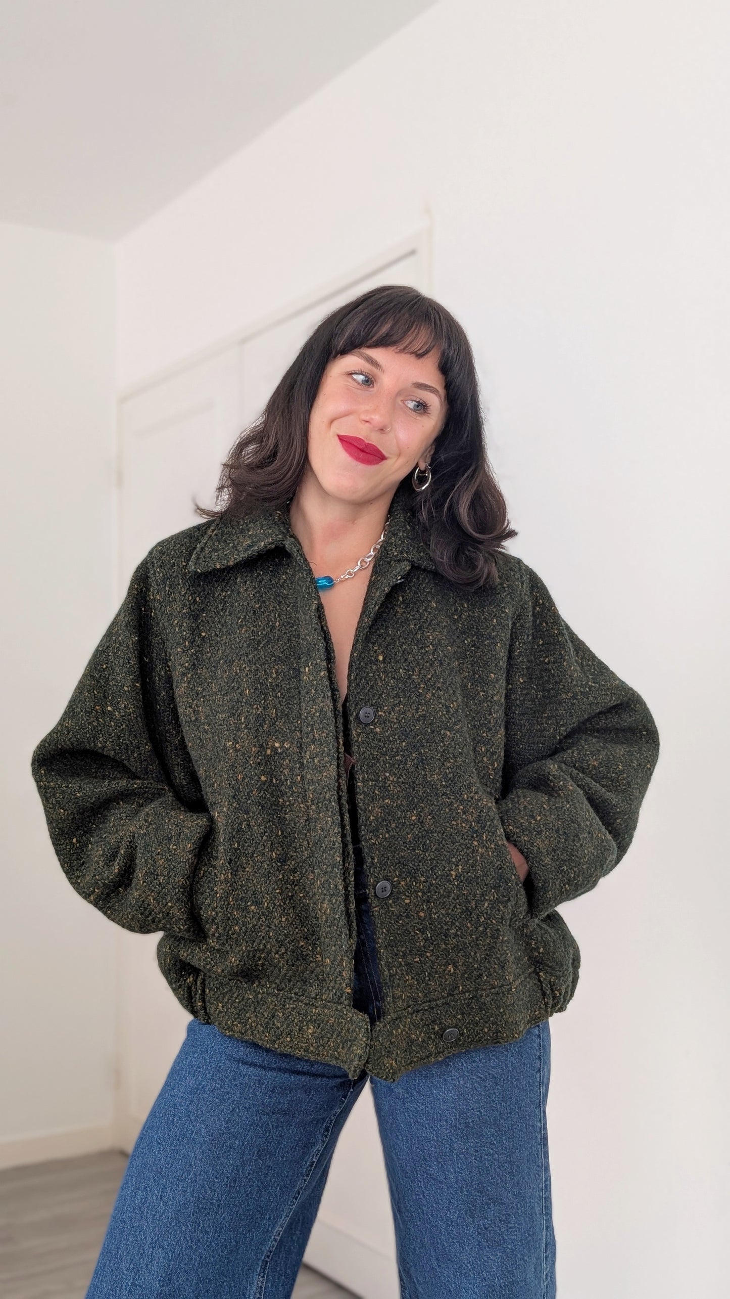 Blouson pure laine T40-42