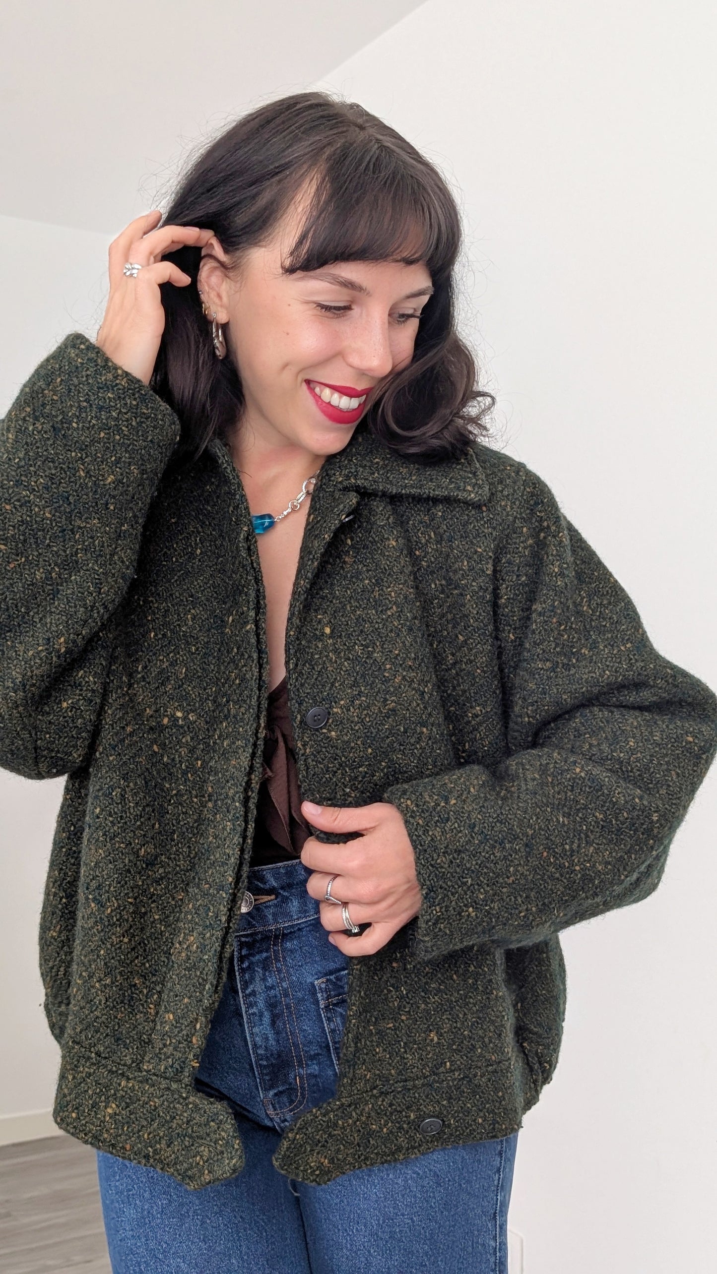 Blouson pure laine T40-42