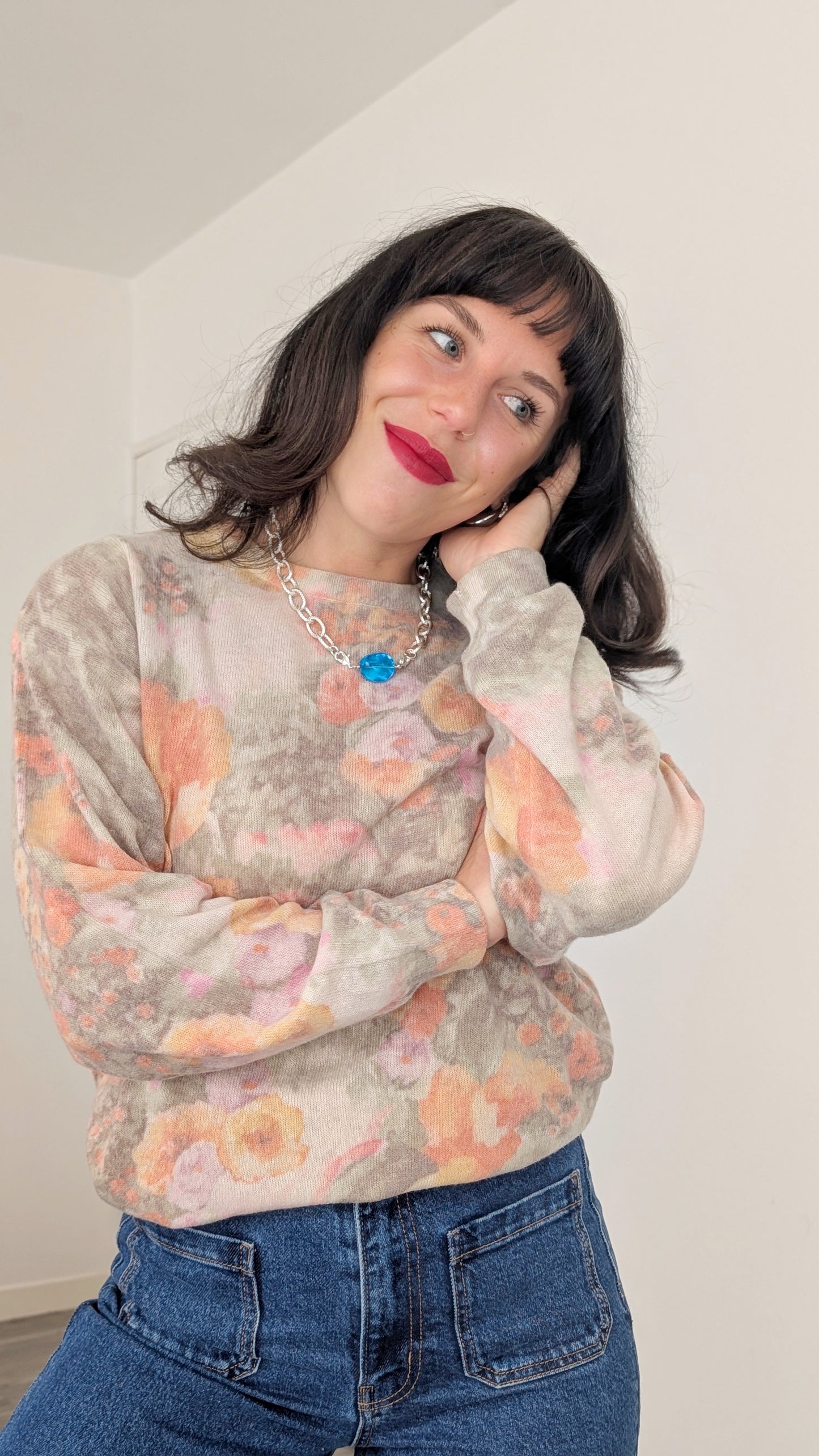 Pull laine et angora T42-44