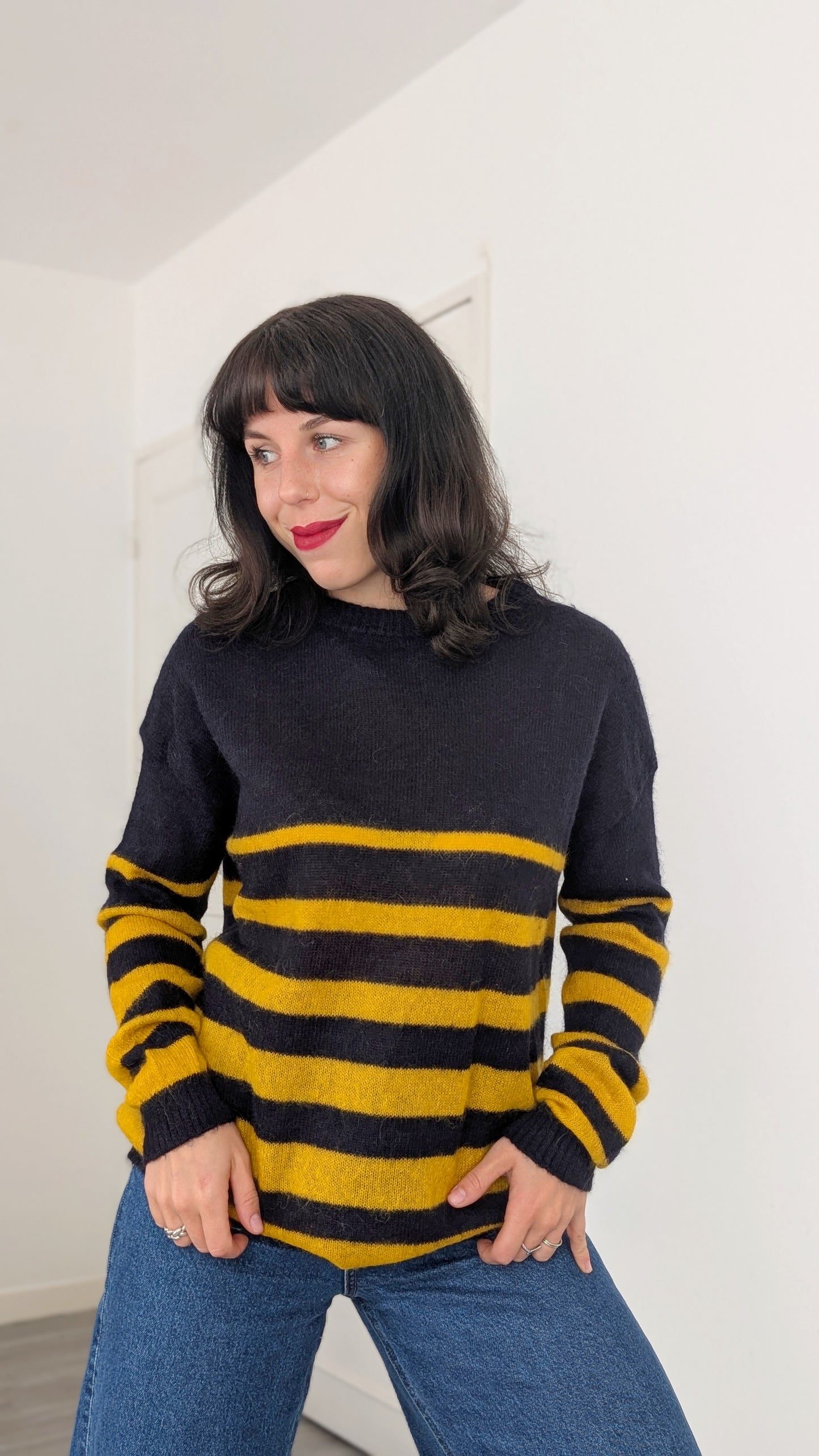 Pull baby alpaca et superkid mohair T40-42