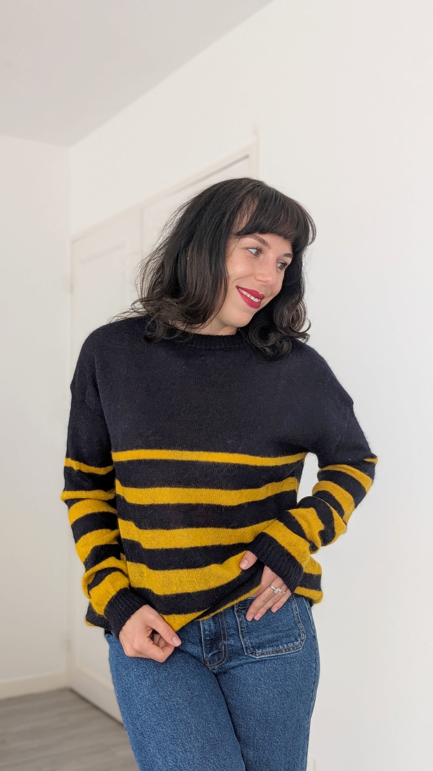 Pull baby alpaca et superkid mohair T40-42