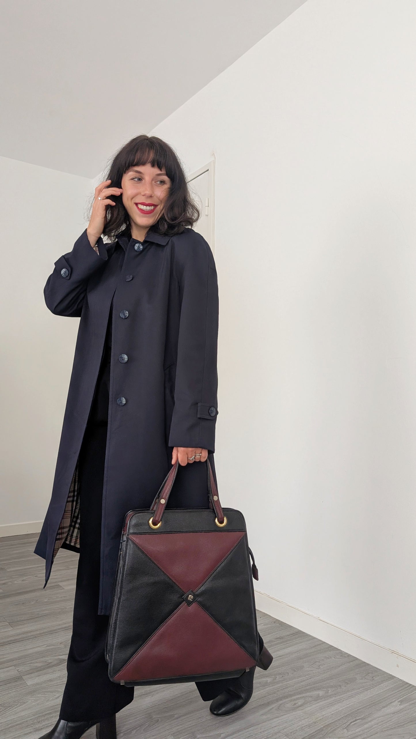 Sac cuir Pierre Cardin