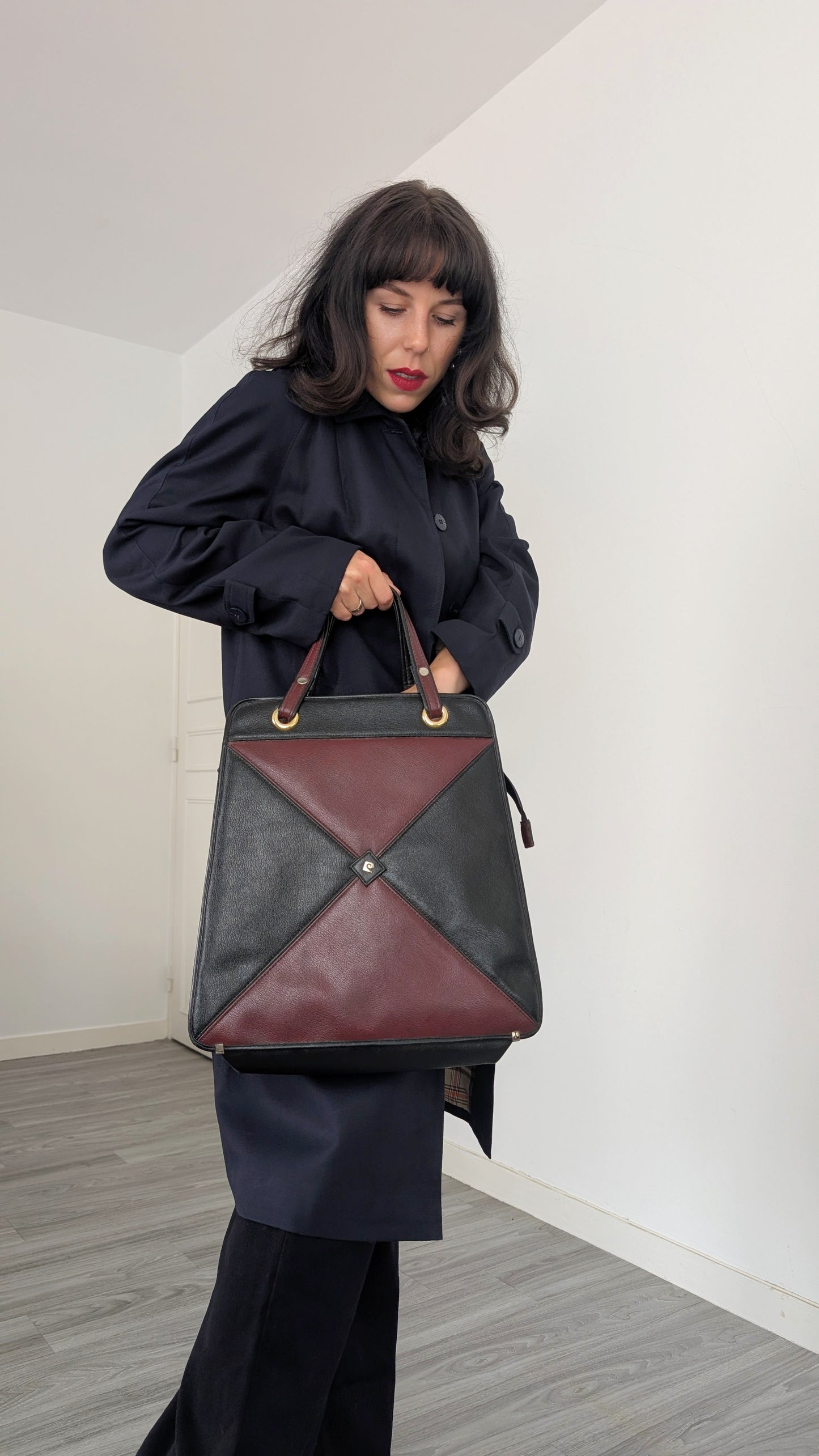 Sac cuir Pierre Cardin