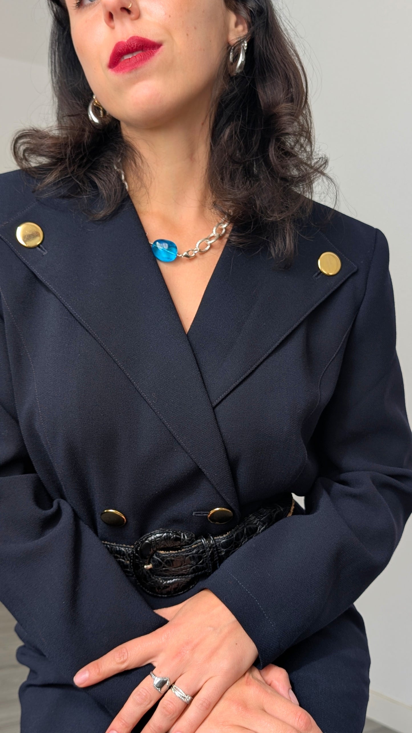 Robe/veste Louis Féraud laine T38