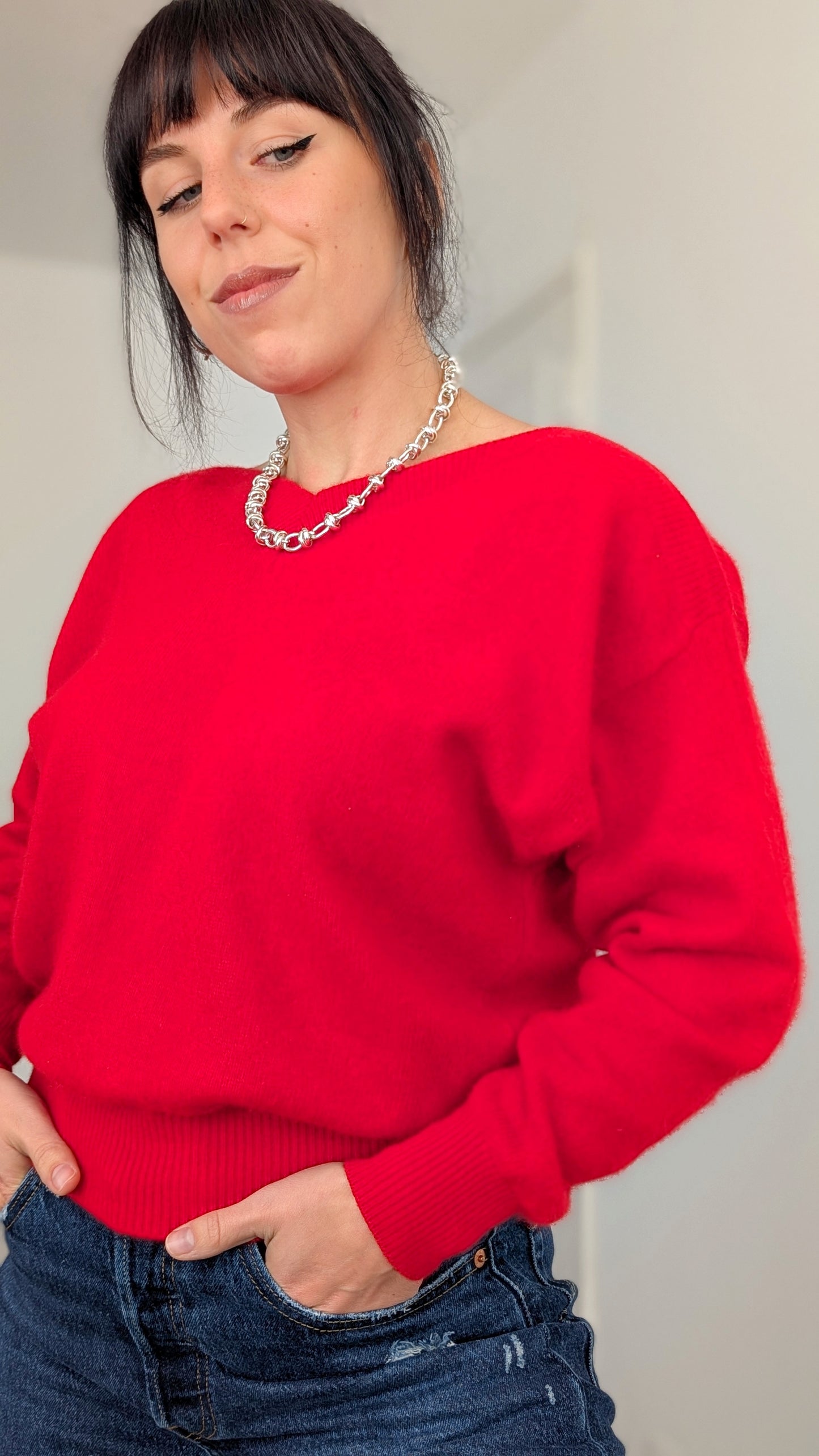 Pull laine et angora T36-38