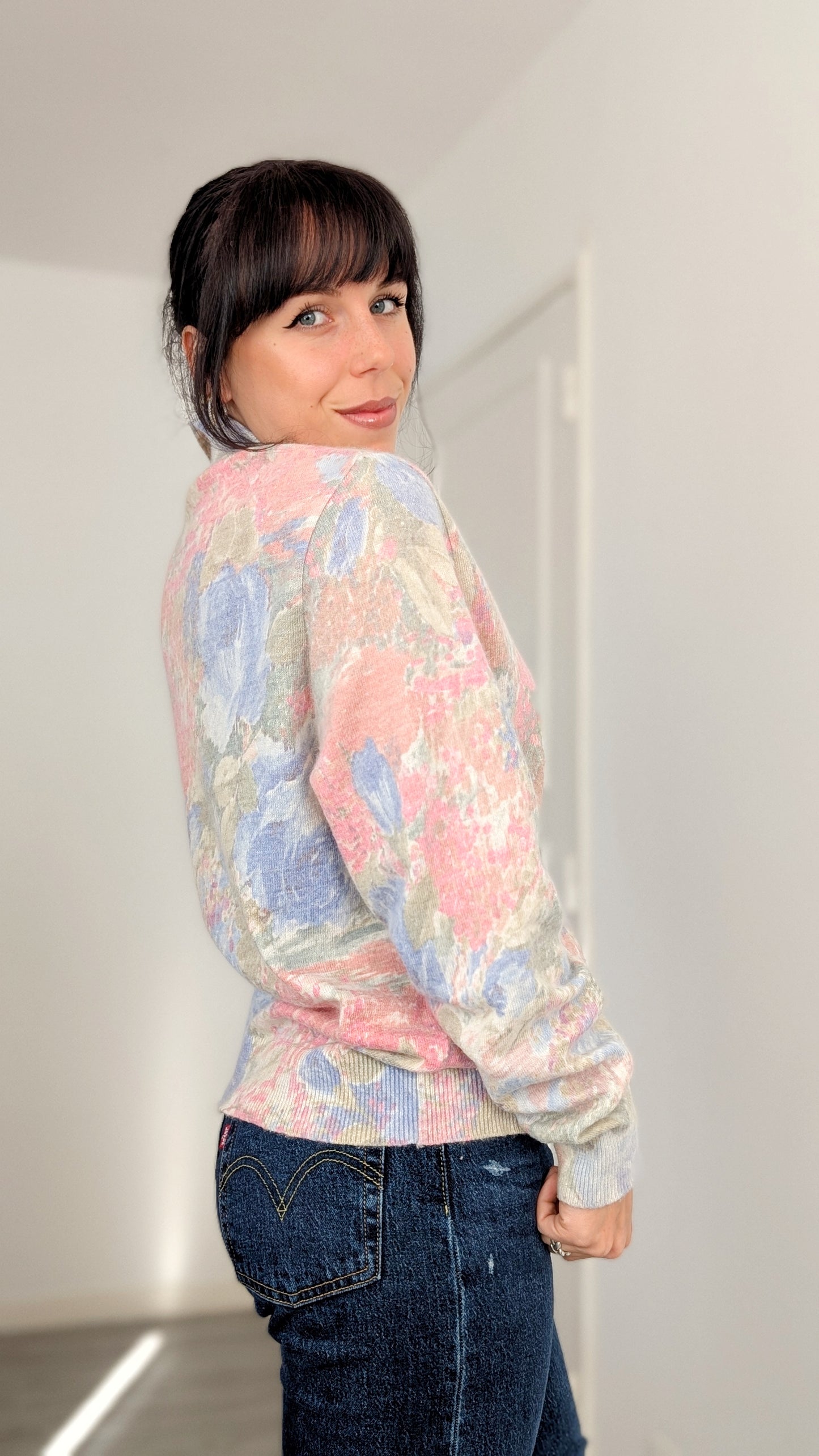 Pull polo laine et angora T40-42