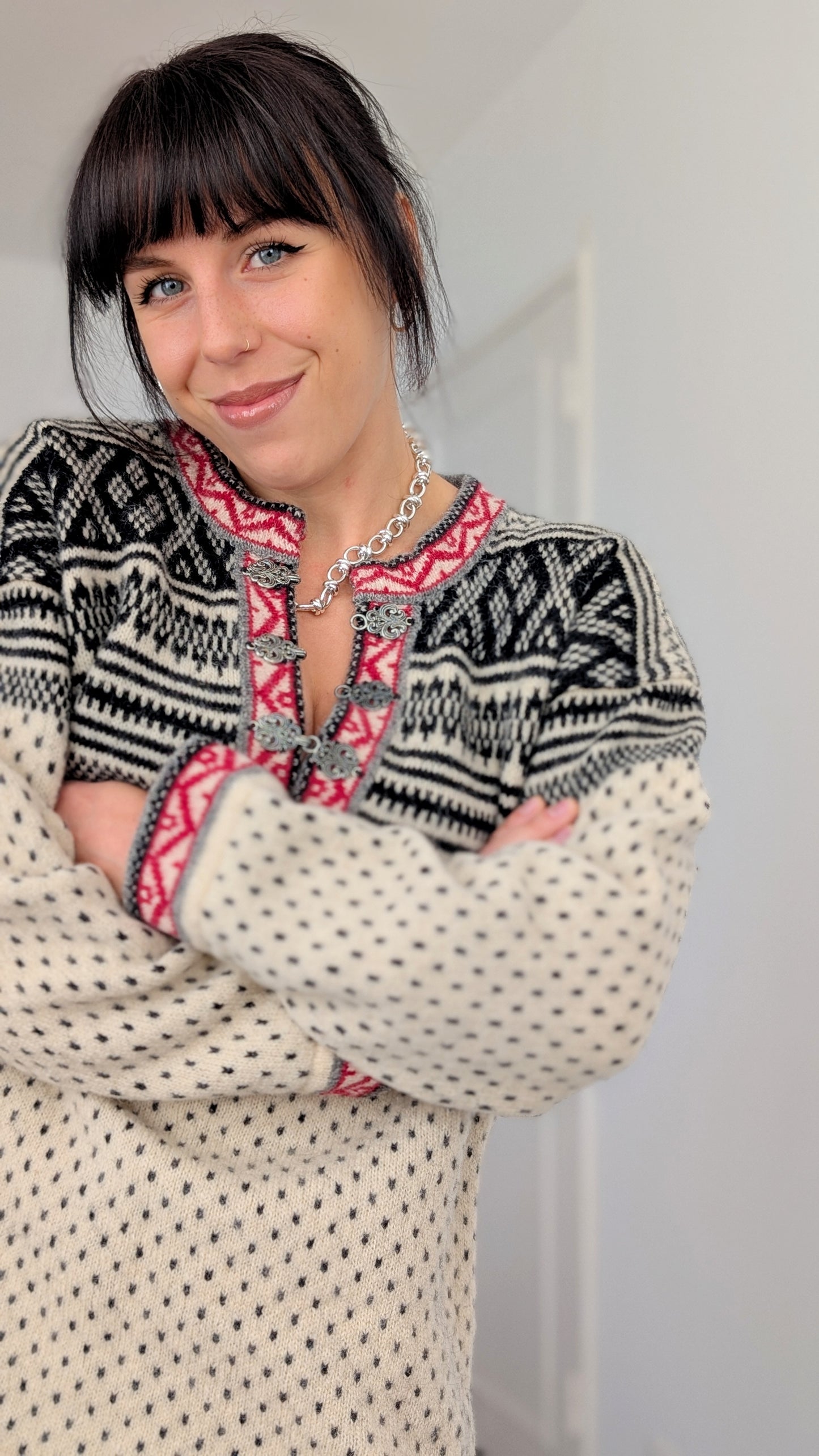 Pull norvégien pure laine T40-42