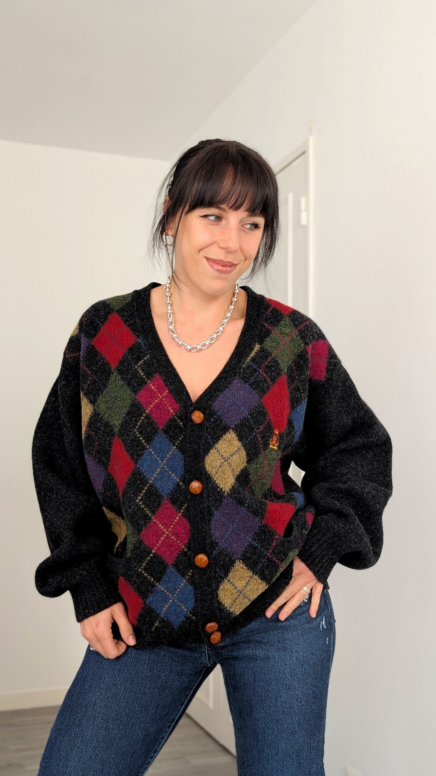 Cardigan pure laine T42-44