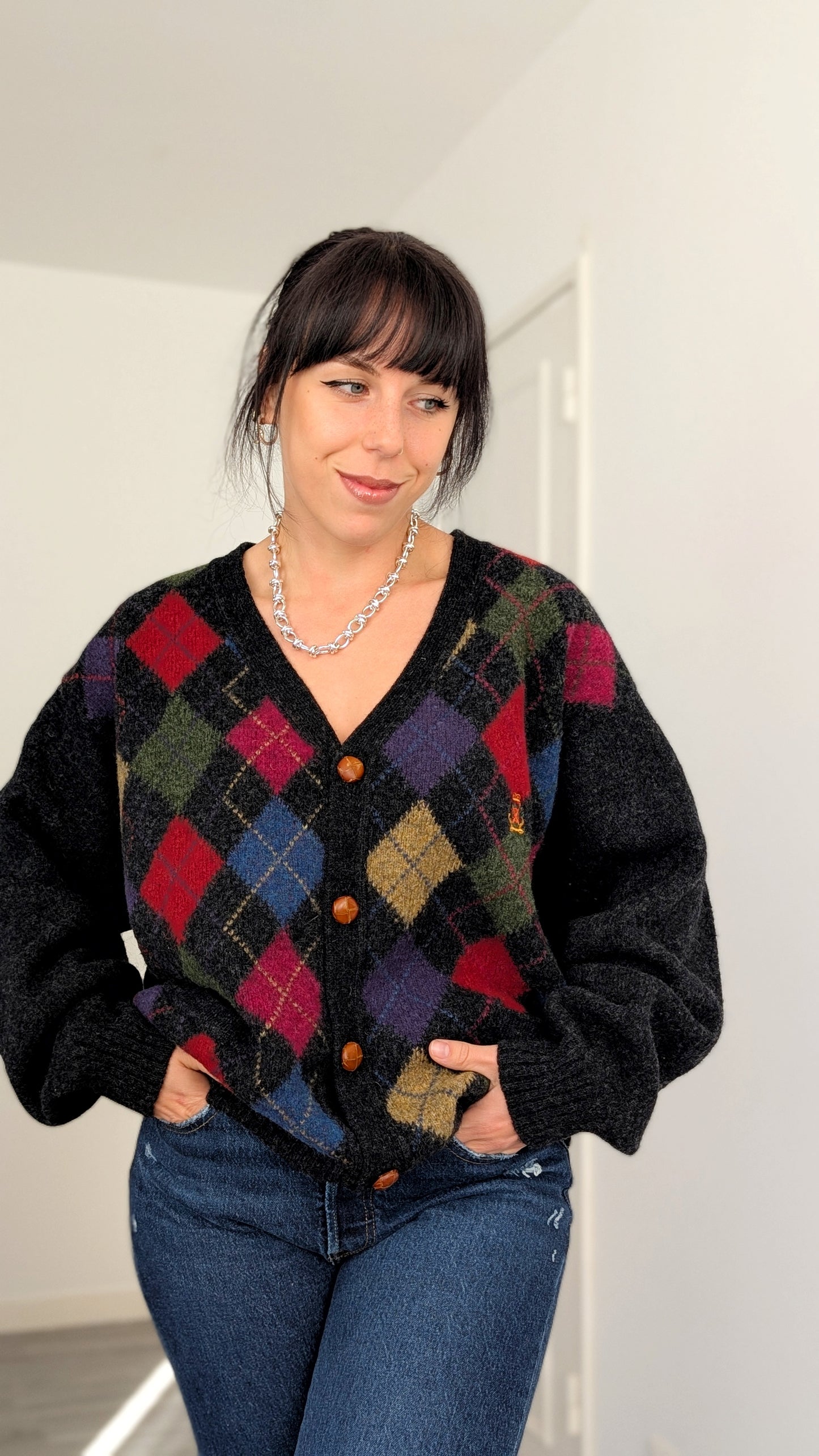 Cardigan pure laine T42-44